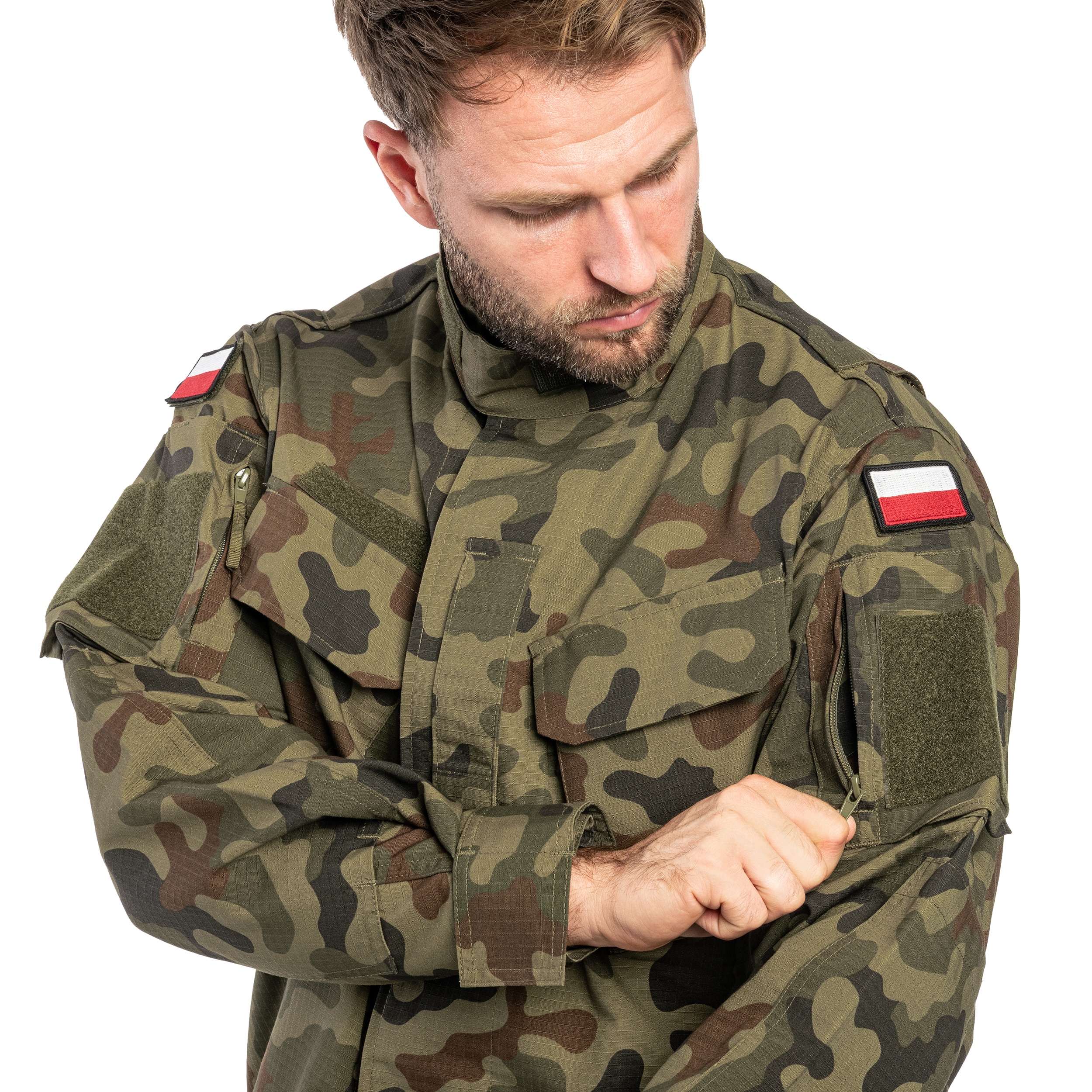 MaxPro-Tech WZ 2019 Rip-Stop Uniform Shirt - wz.93 Pantera PL Woodland