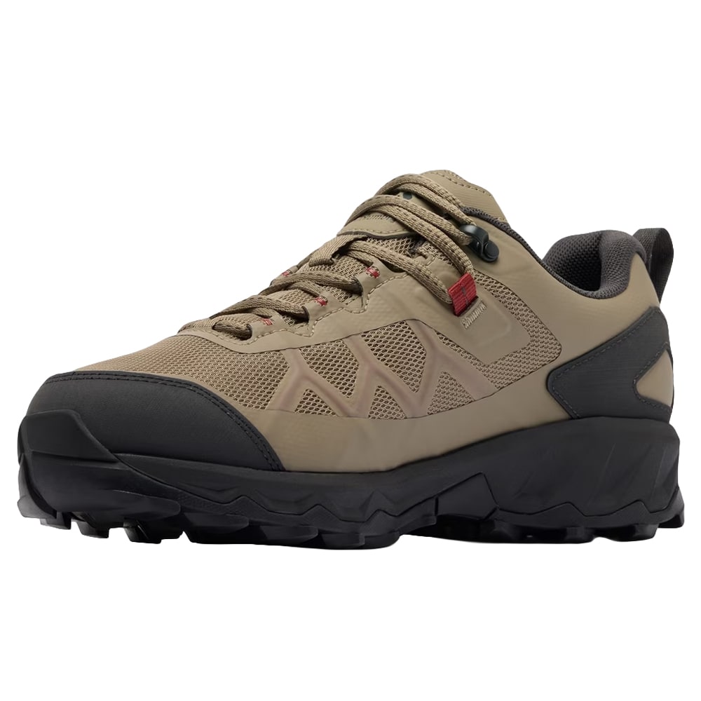 Columbia PeakFreak III Low OutDry Shoes - Pebble/Red Oxide
