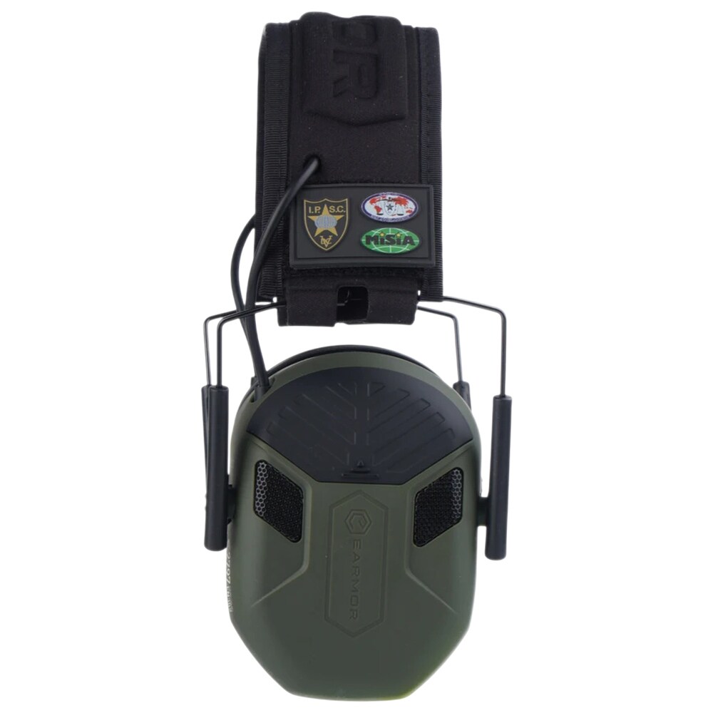 Earmor M300X IPSC Active Hearing Protectors - Foliage Green