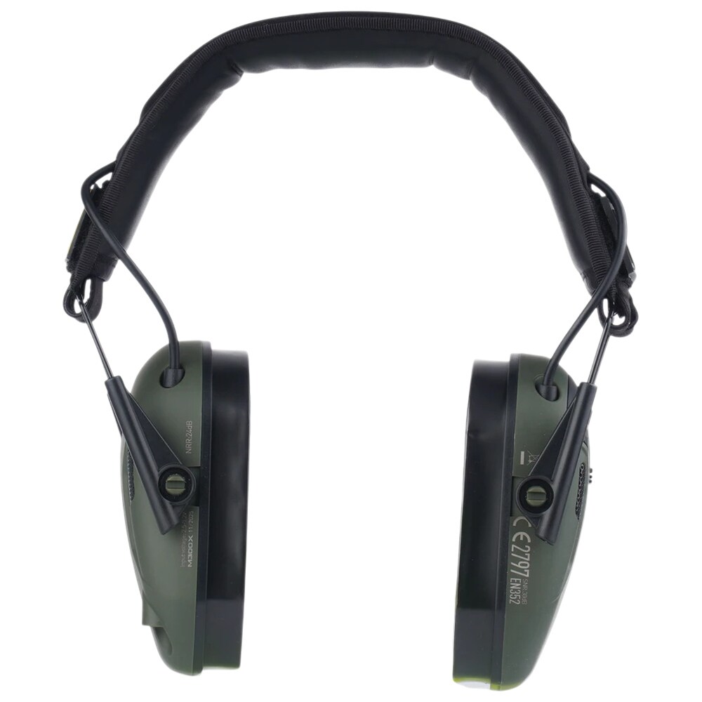 Earmor M300X IPSC Active Hearing Protectors - Foliage Green