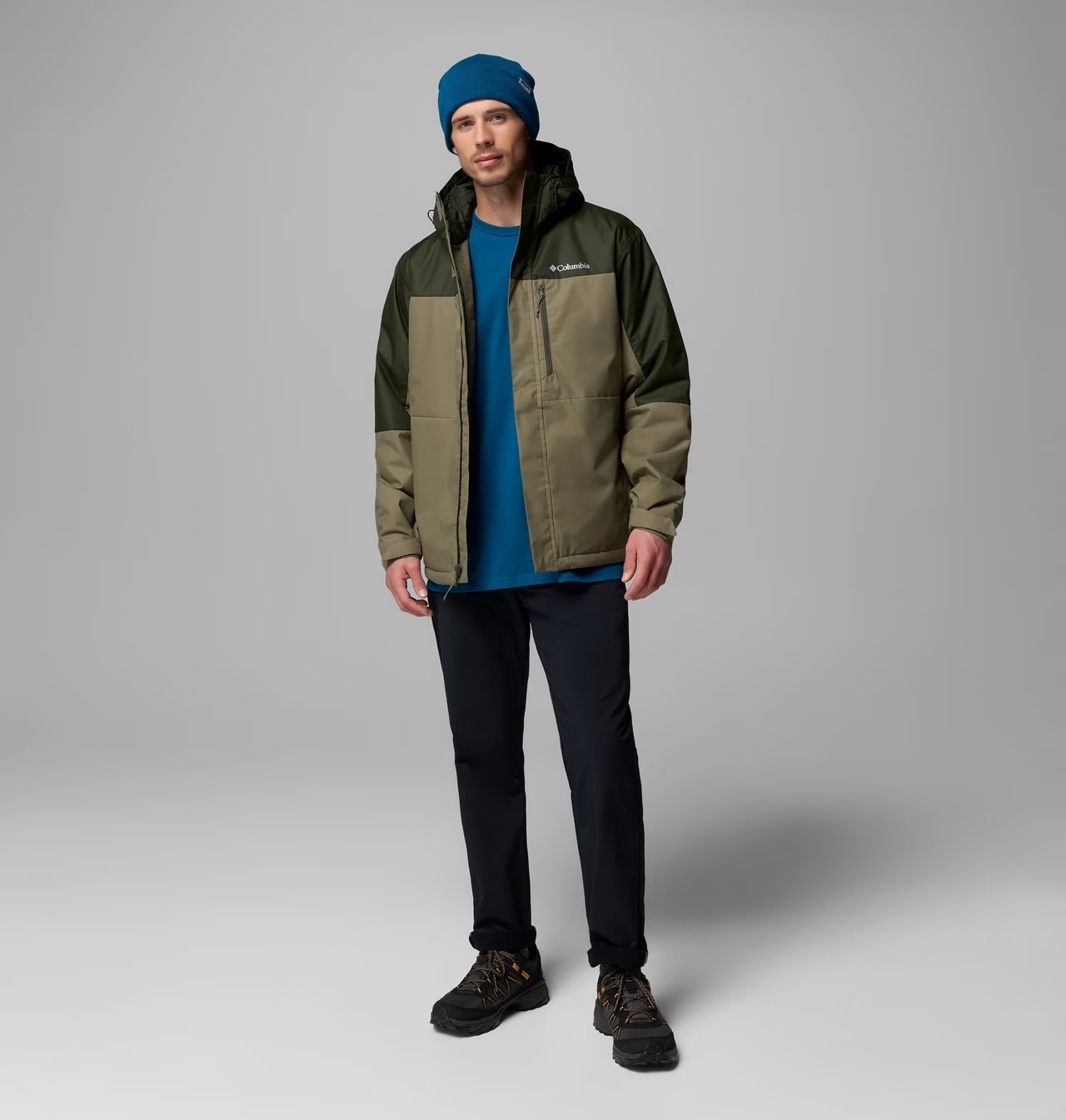 Columbia Hikebound II Insulated Waterproof Jacket - Stone Green/Greenscape