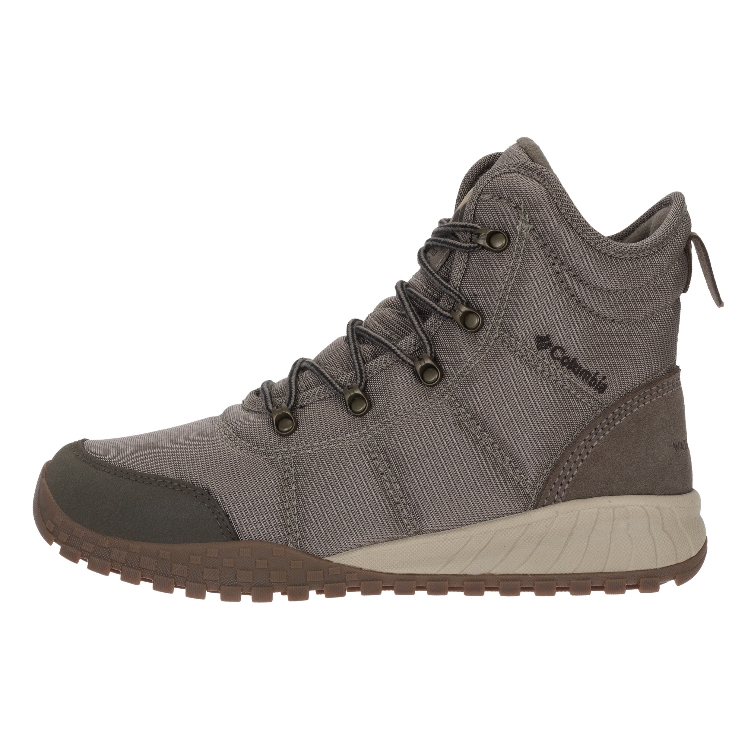 Columbia Fairbanks II Omni-Heat Waterproof Winter Boots - Wet Sand/Mud