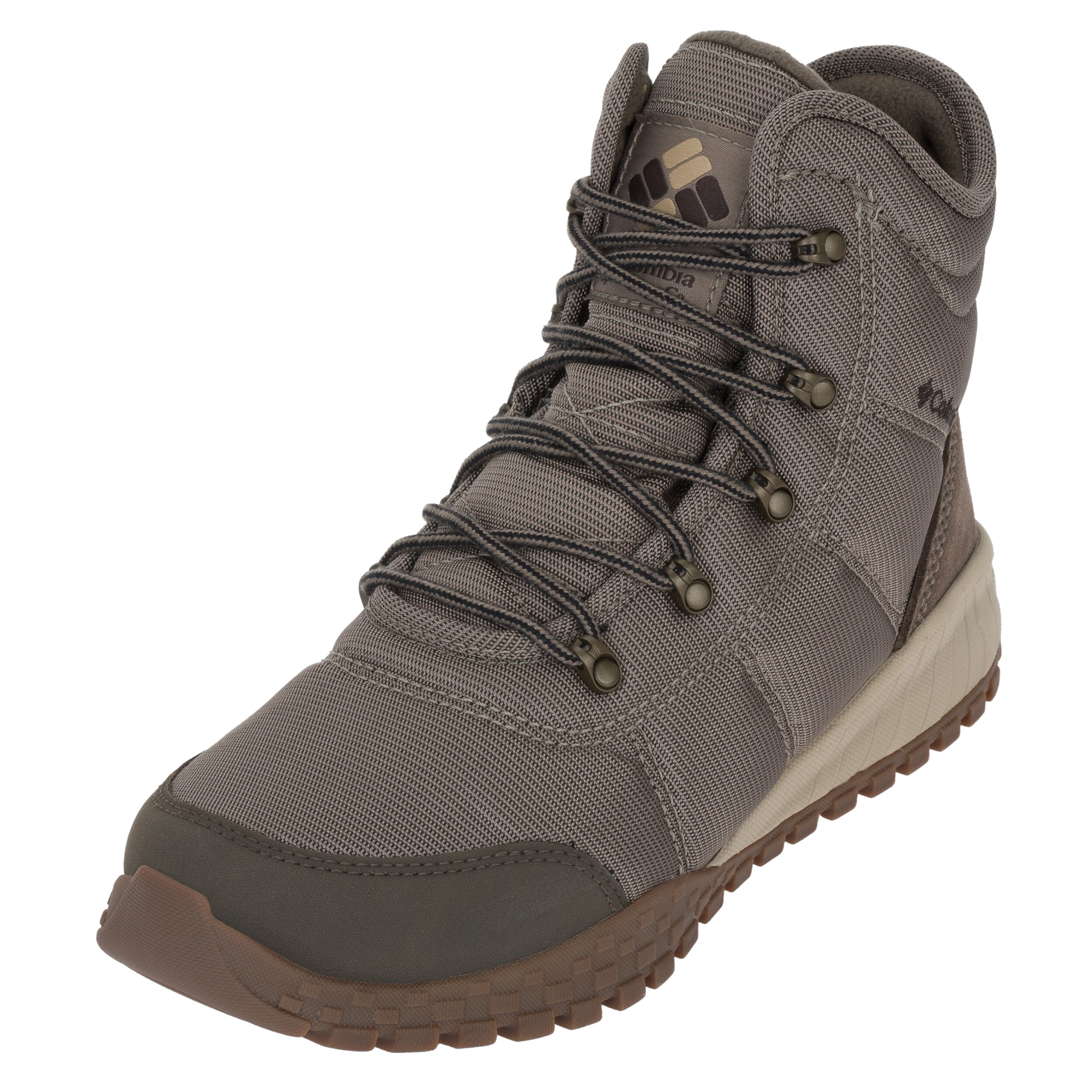 Columbia Fairbanks II Omni-Heat Waterproof Winter Boots - Wet Sand/Mud