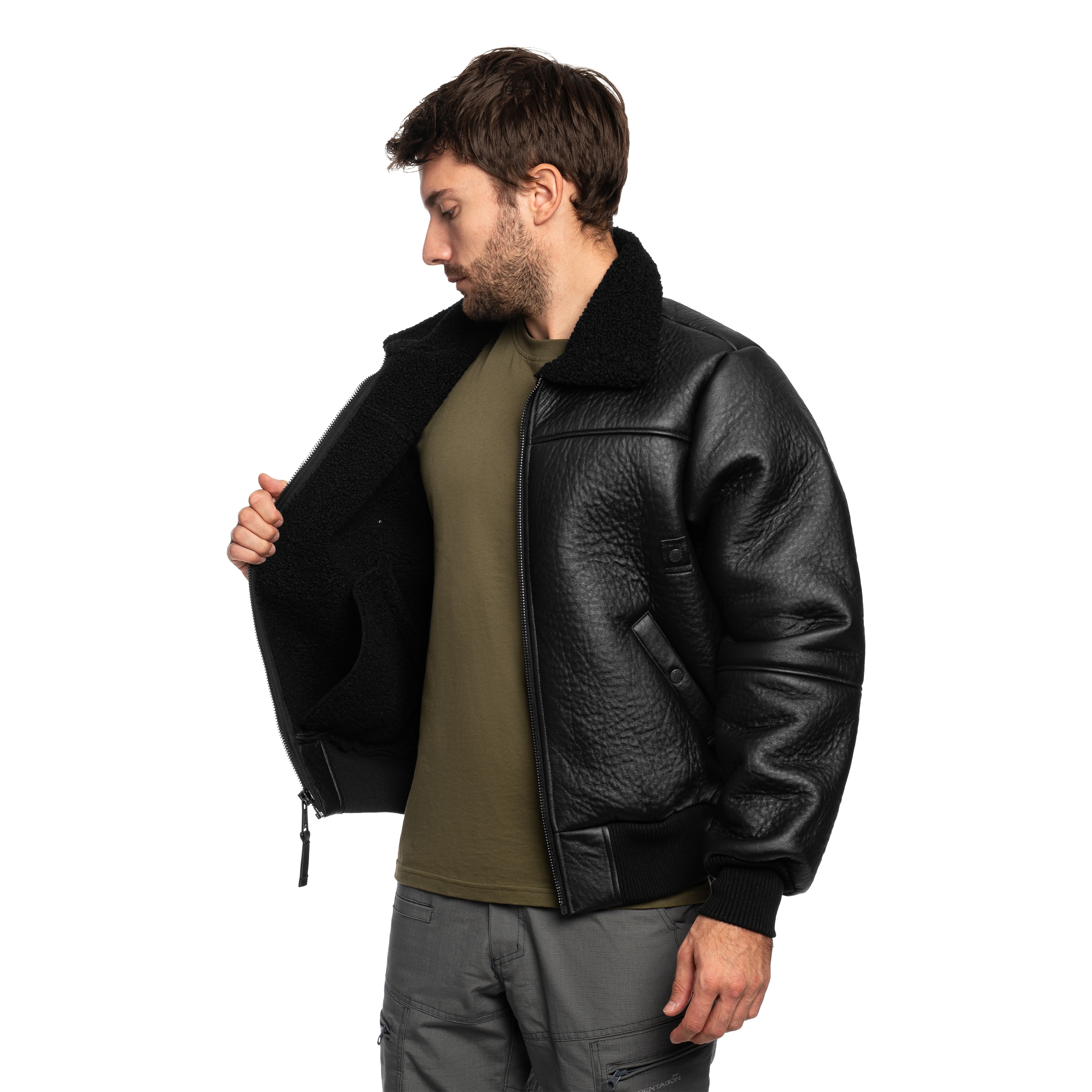 Alpha Industries B15 Modified Jacket - Black/Black