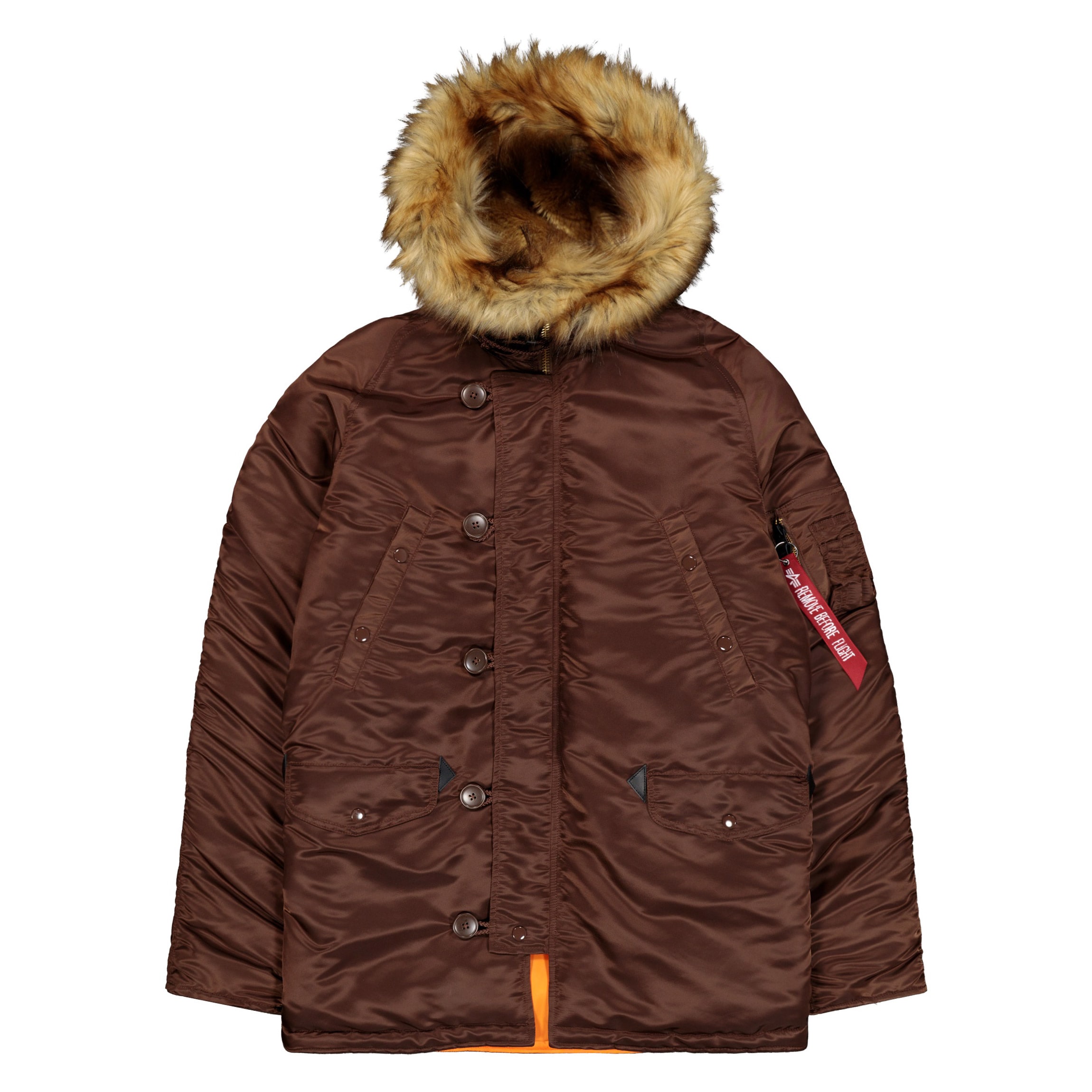 Alpha Industries N3B VF 59 Fitted Jacket - Powder Brown