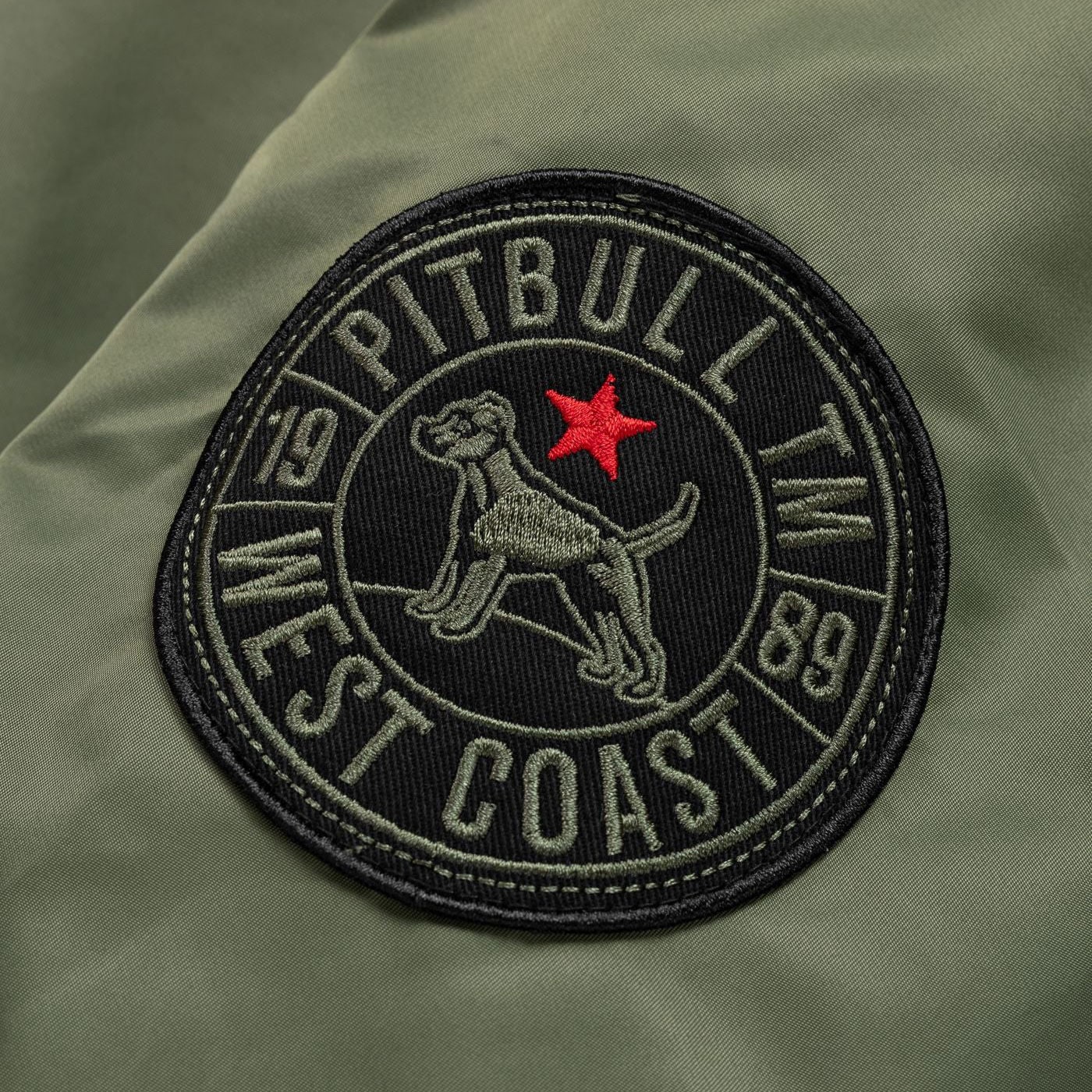 Pitbull Encino Bomber Jacket - Olive