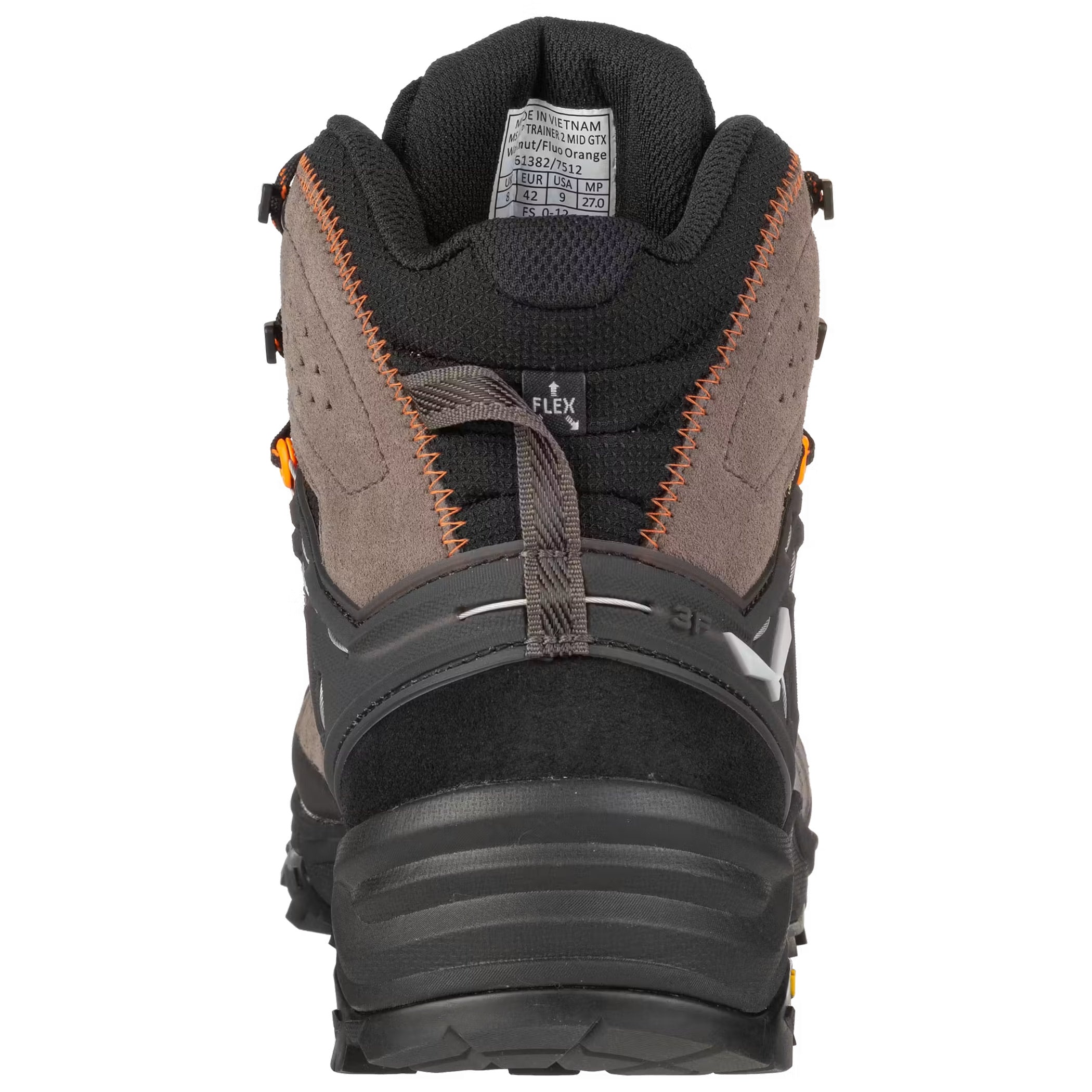 Salewa Alp Trainer 2 MID Gore-Tex Shoes - Wallnut/Fluo Orange