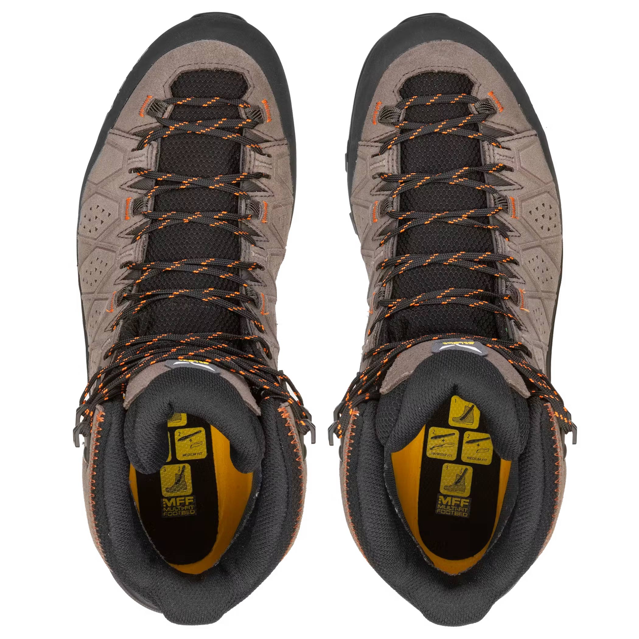 Salewa Alp Trainer 2 MID Gore-Tex Shoes - Wallnut/Fluo Orange