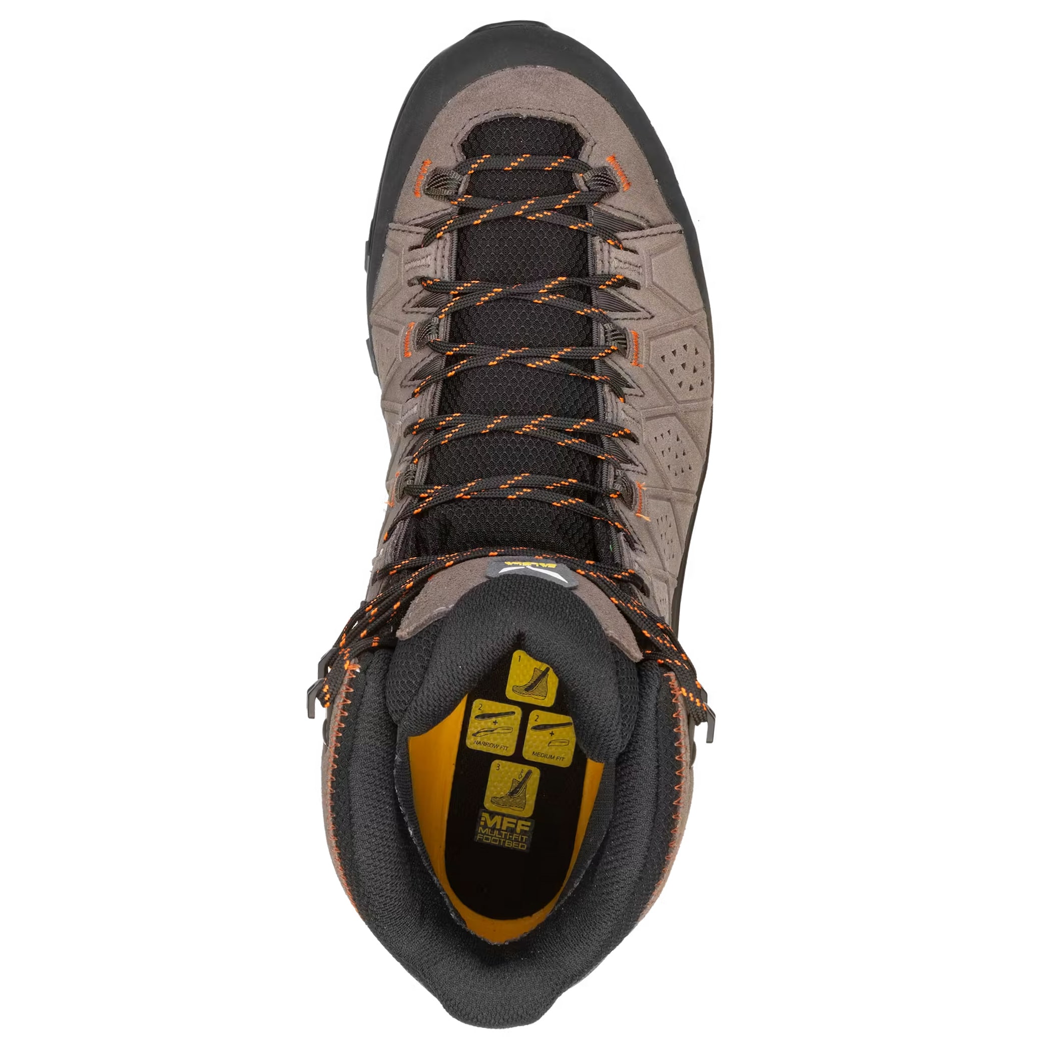 Salewa Alp Trainer 2 MID Gore-Tex Shoes - Wallnut/Fluo Orange
