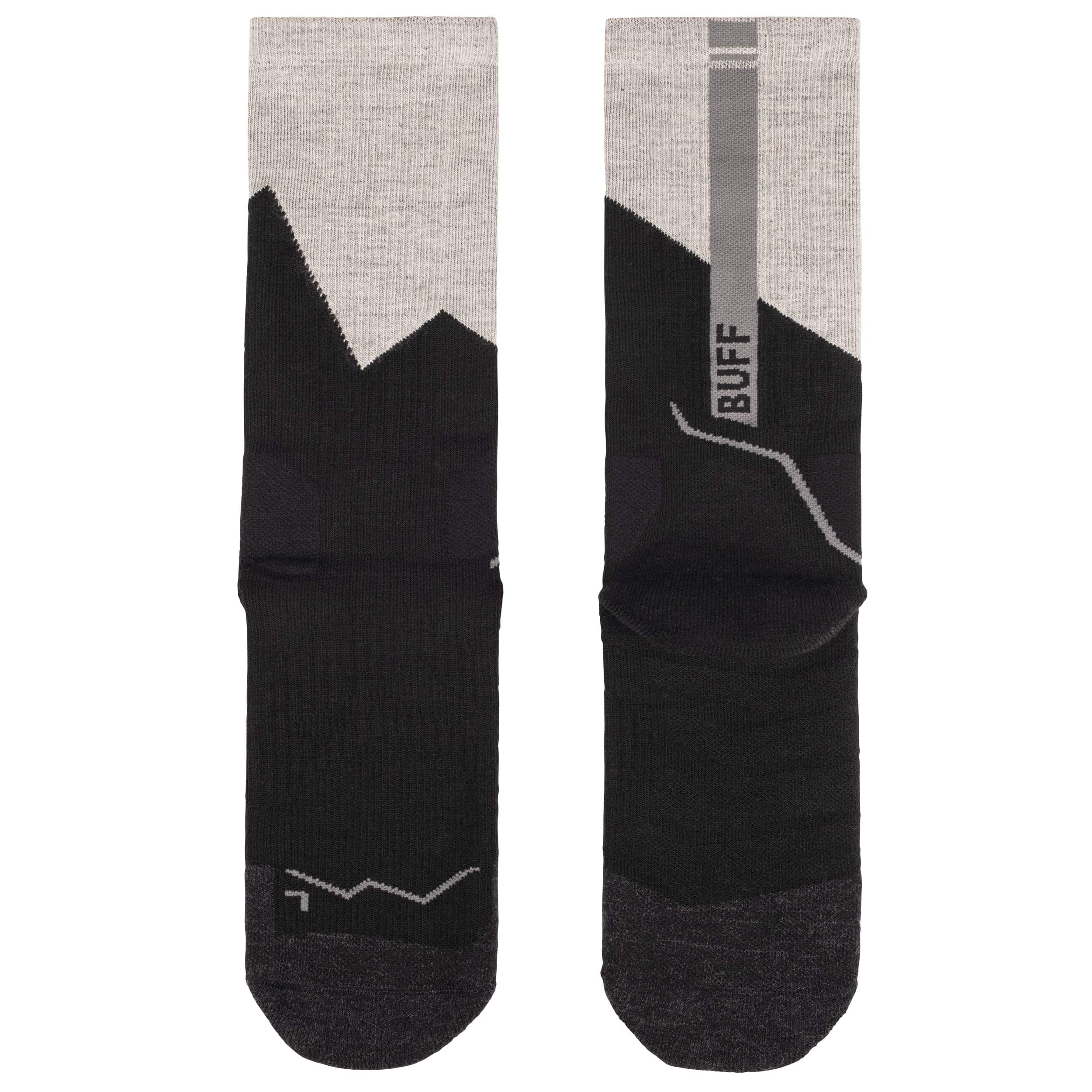 Buff MW Merino Wool Crew Socks - Black