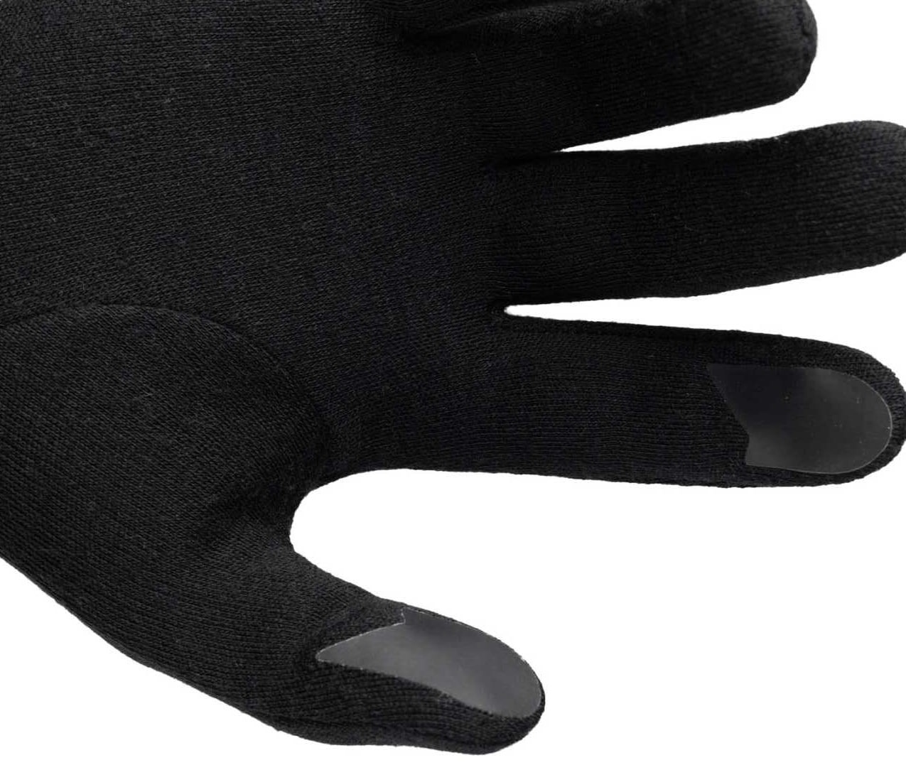 Buff Merino Midweight Gloves - Black