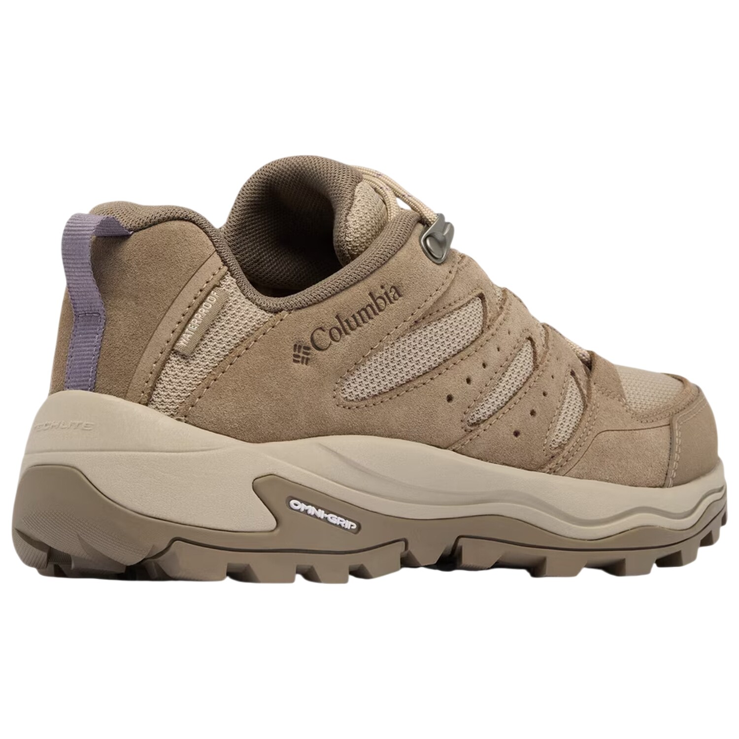 Columbia Redmond IV Low Waterproof Women's Shoes - Wet Sand, Graphite Purple