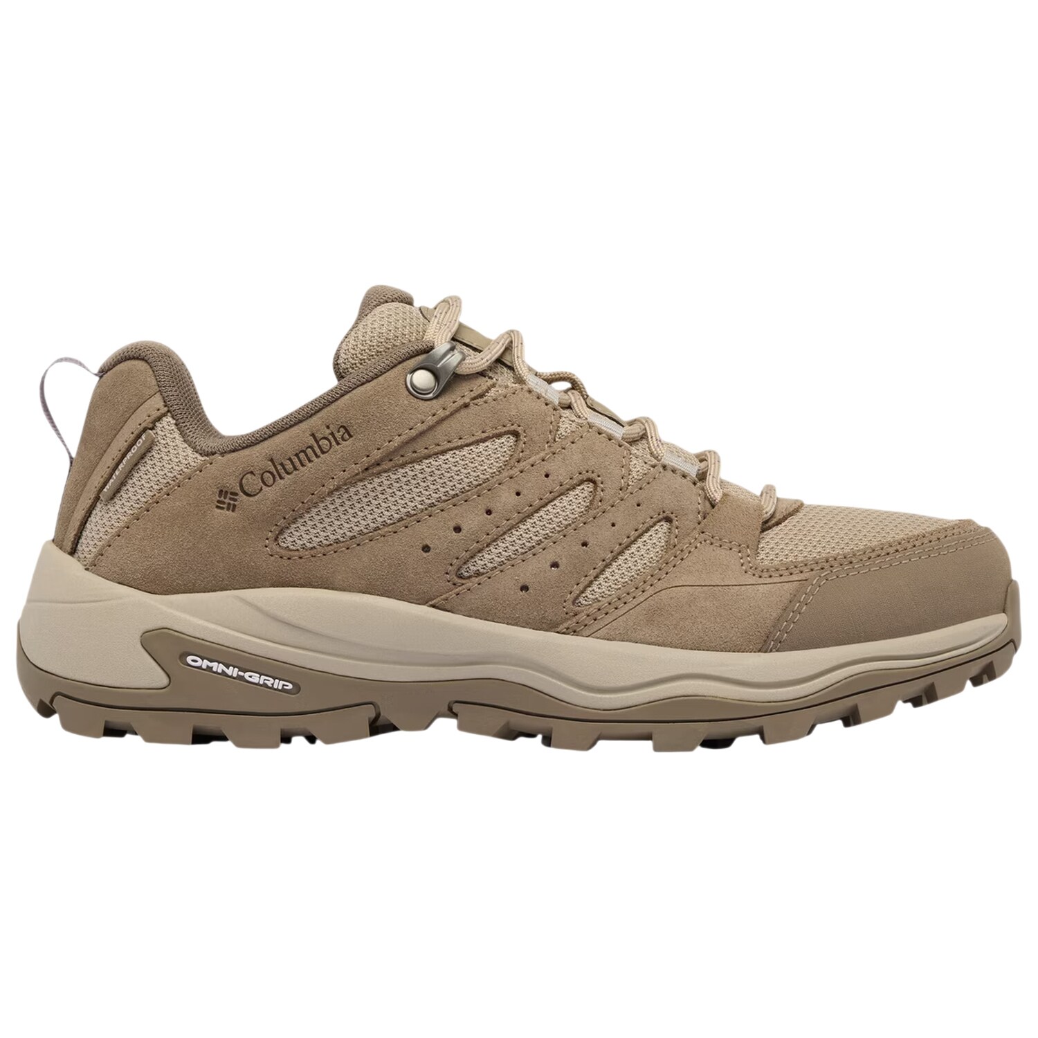 Columbia Redmond IV Low Waterproof Women's Shoes - Wet Sand, Graphite Purple