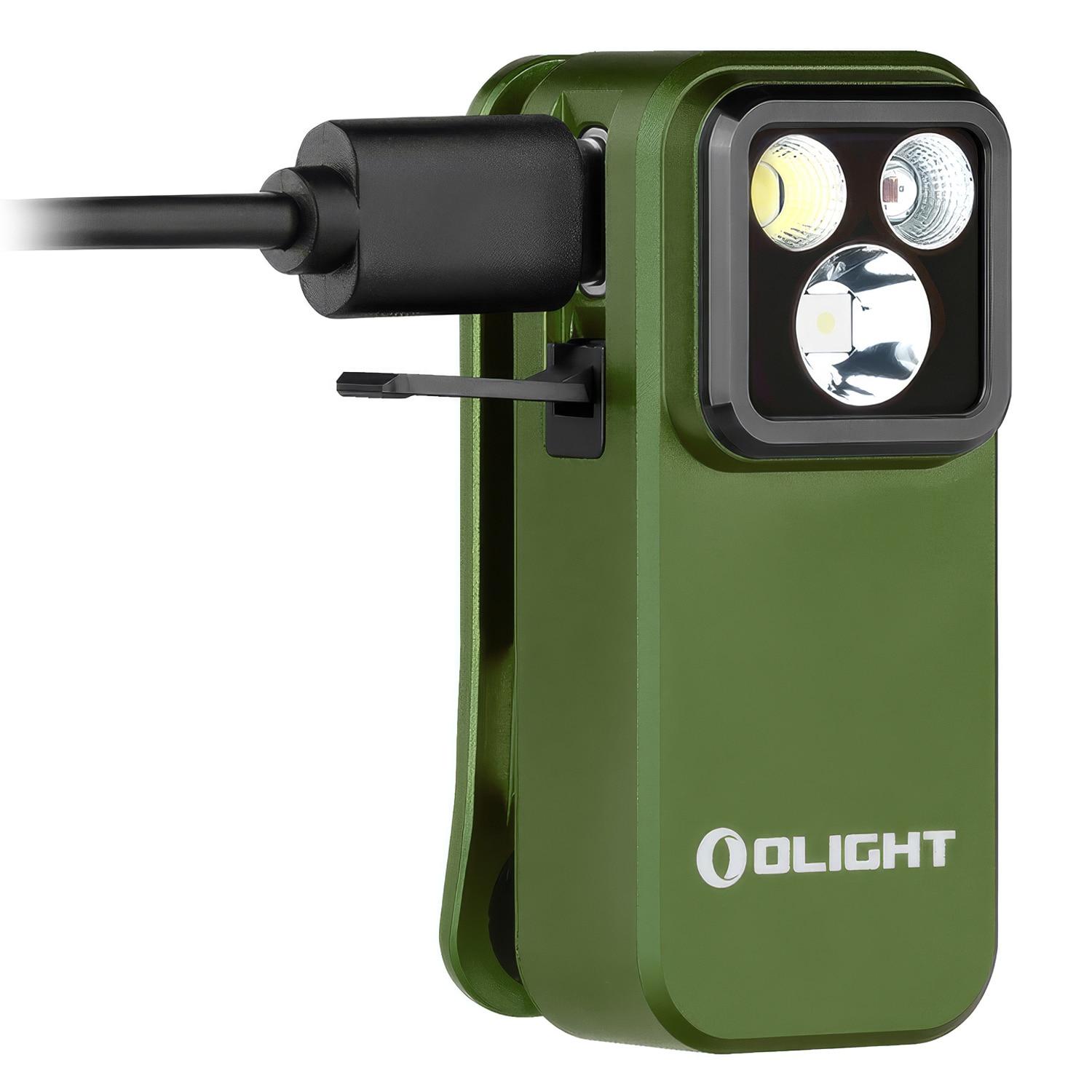 Olight Oclip Pro Flashlight 500 Lumens - OD Green