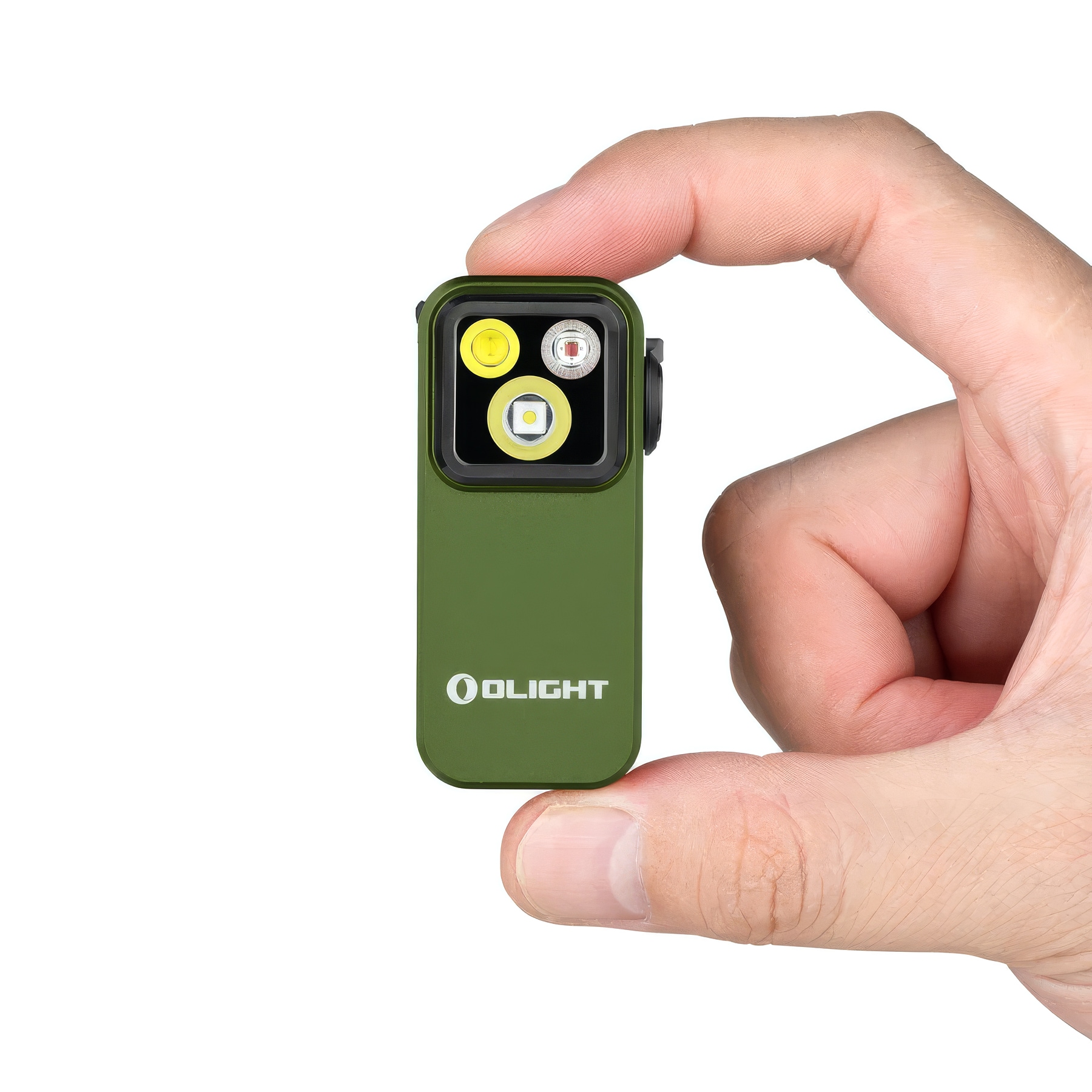 Olight Oclip Pro Flashlight 500 Lumens - OD Green