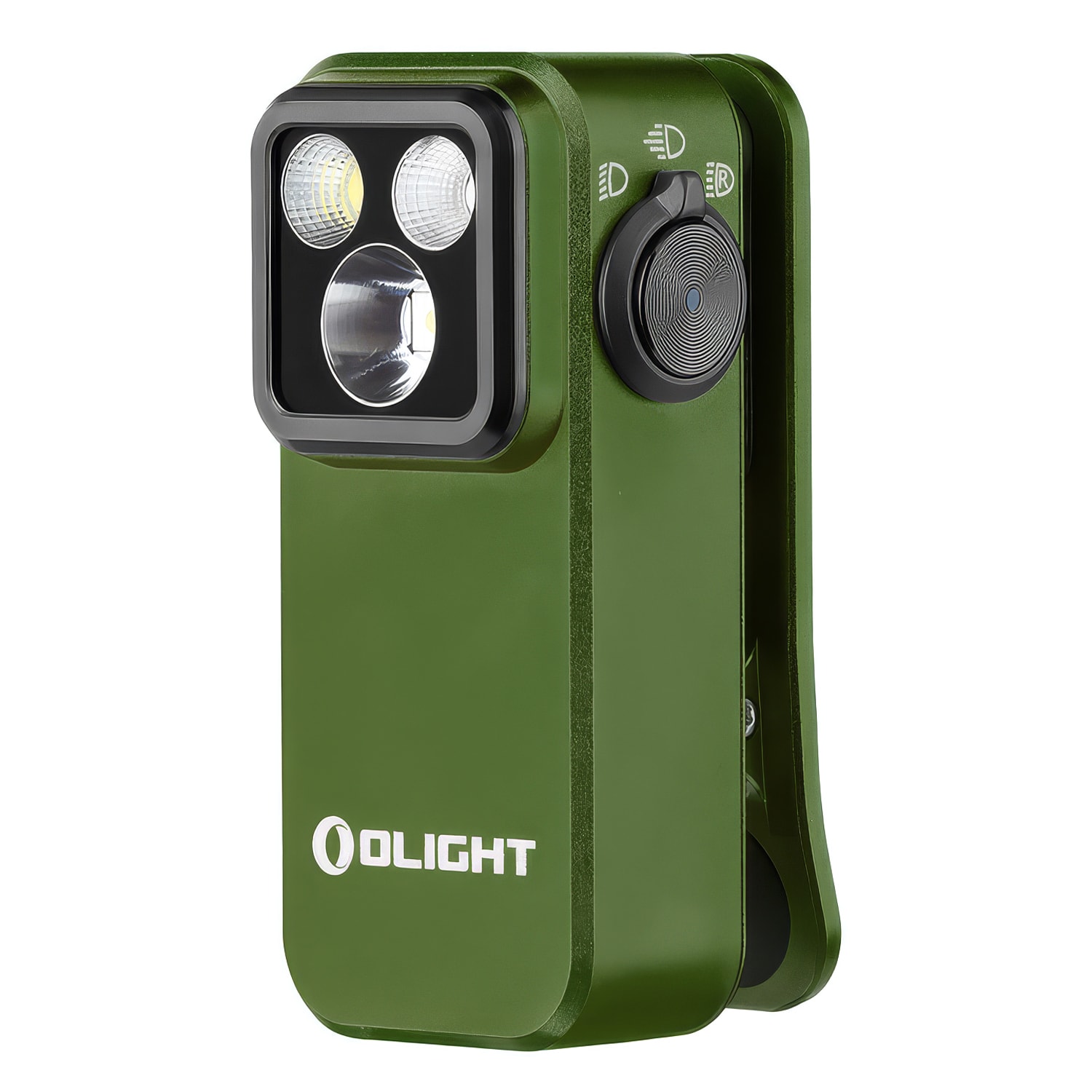 Olight Oclip Pro Flashlight 500 Lumens - OD Green