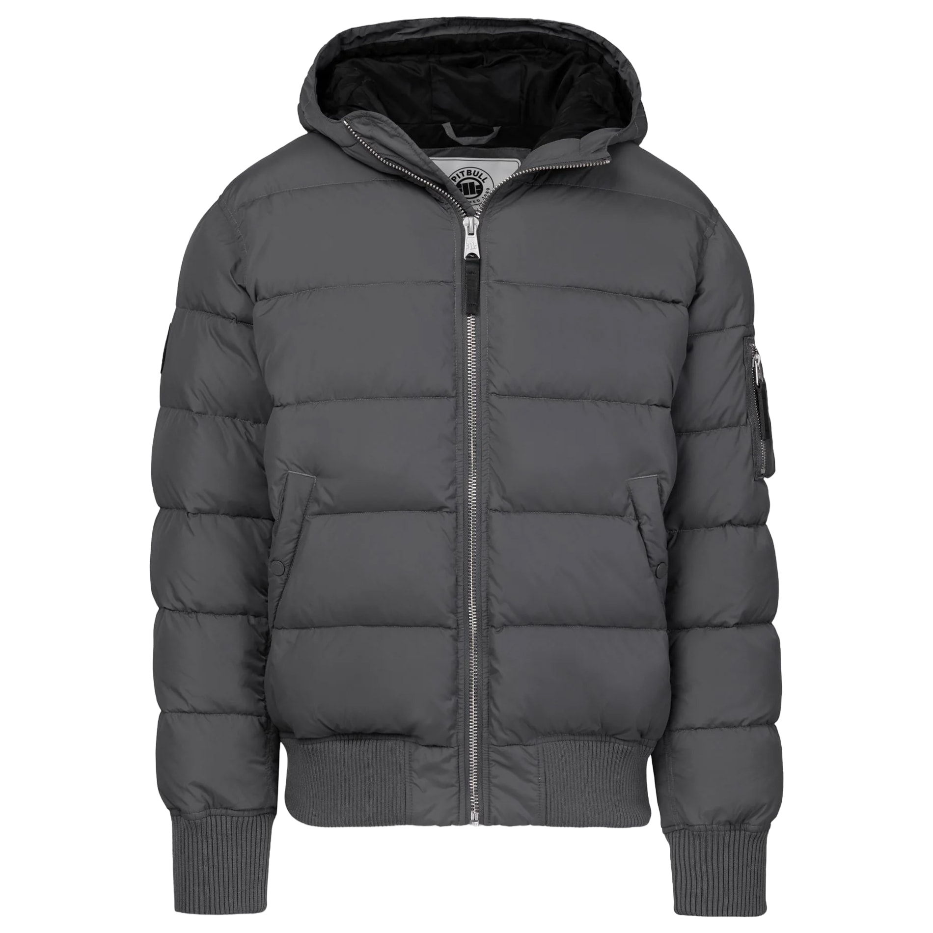Pitbull Gopher Quilted Jacket Jacket - Graphite