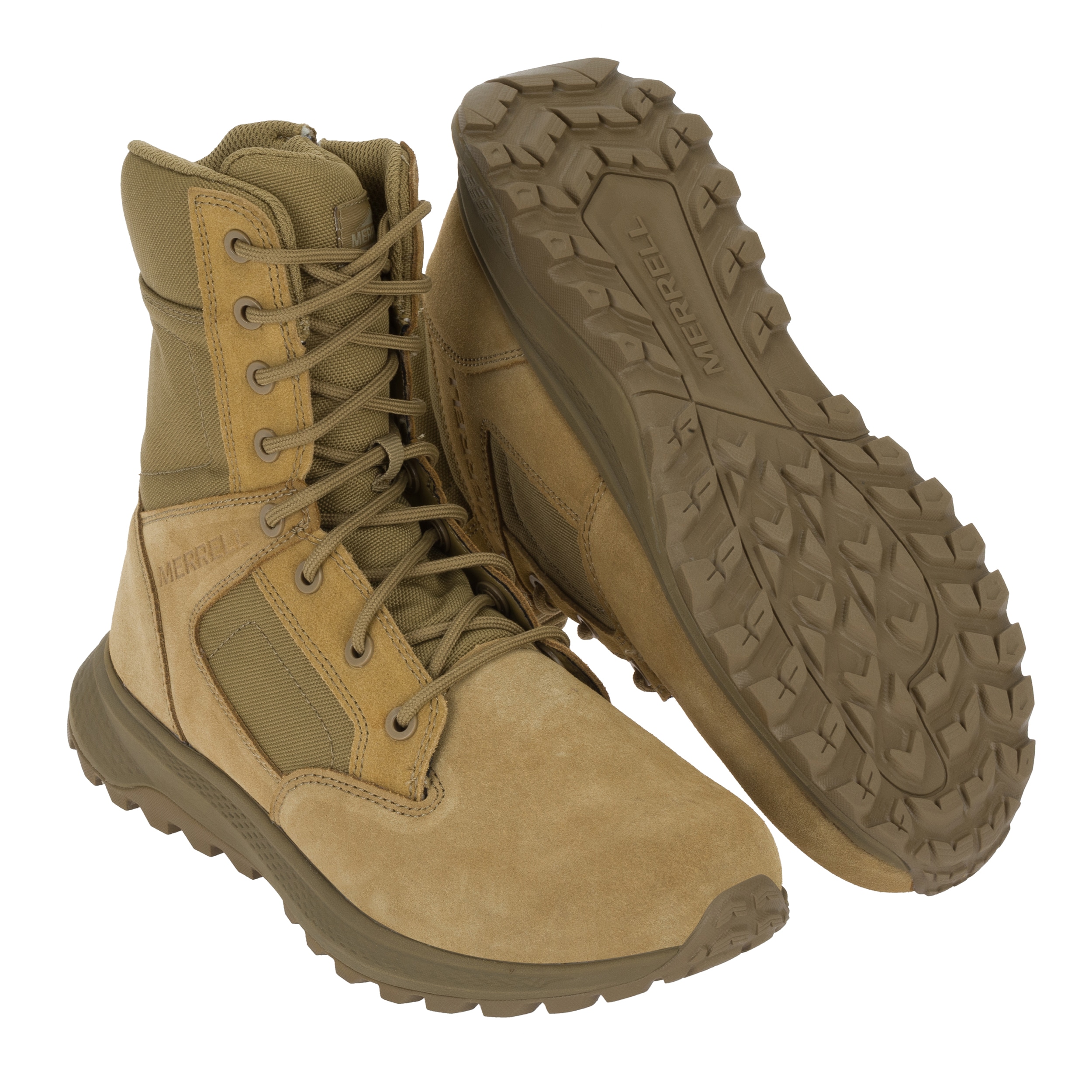 Merrell MQC Tactical Strike Zip Boots - Coyote