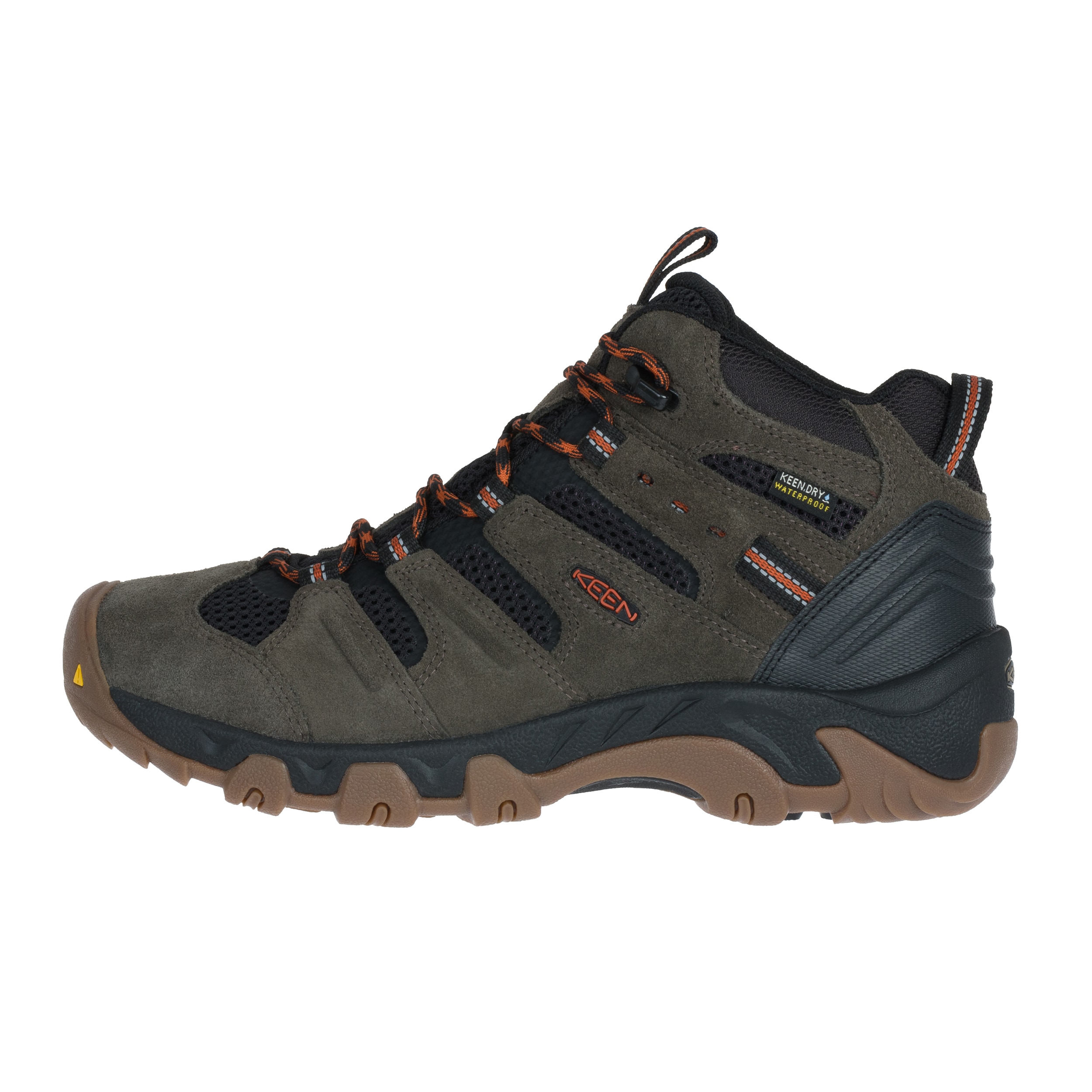 Keen Headout MID WP Boots - Olive/Fossil Orange