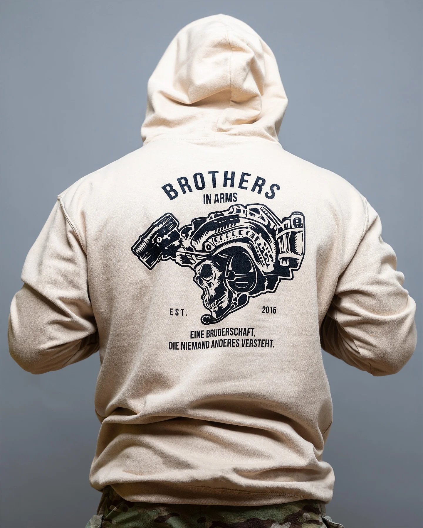 Brothers in Arms Team Hoodie - Sand