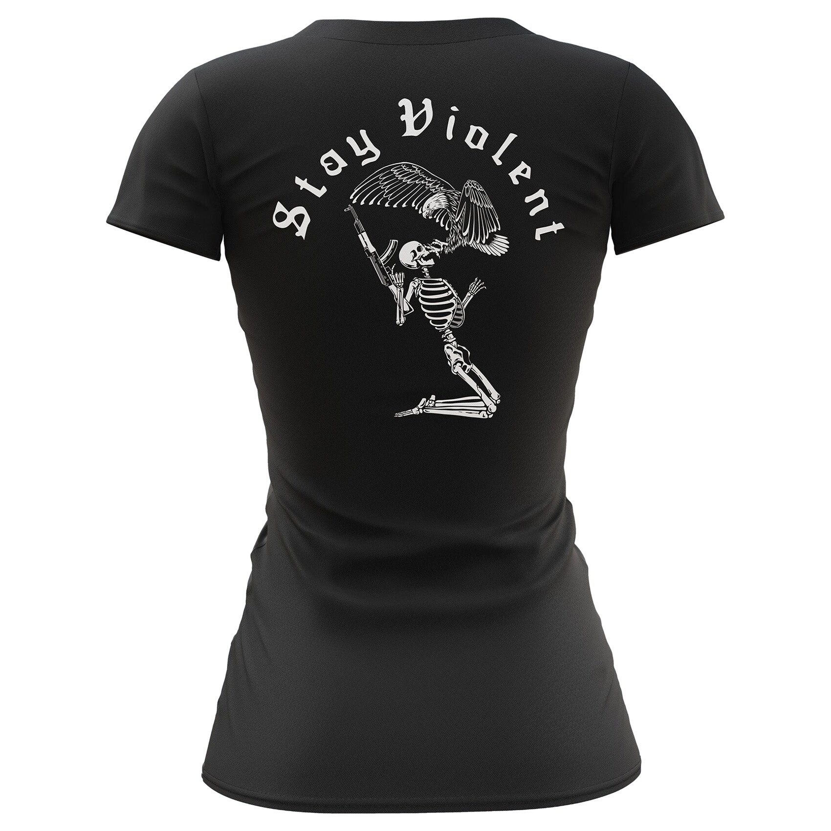 Brothers In Arms Stay Violent Women's T-Shirt - Black