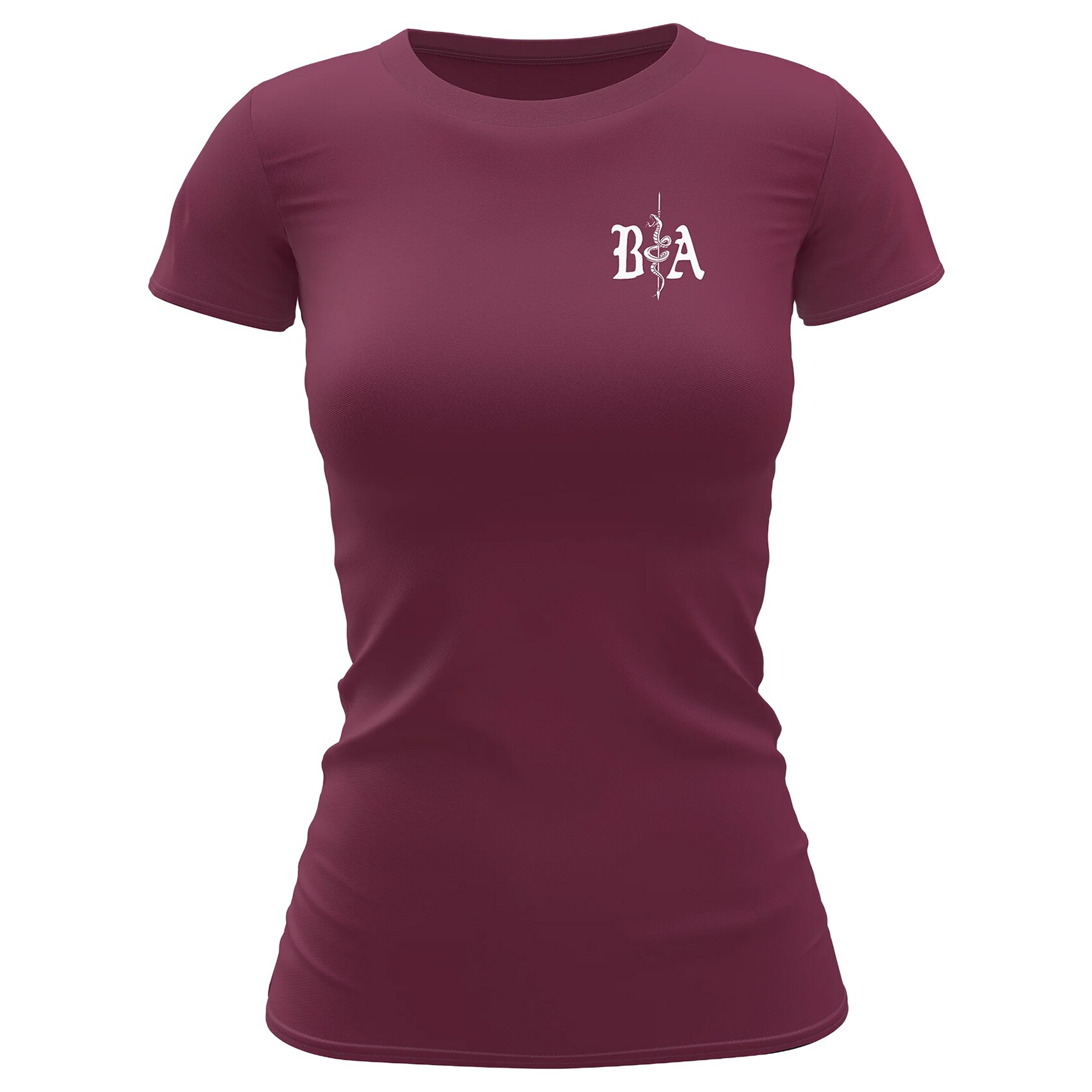 Brothers In Arms St. Michael Women's T-Shirt - Bordeaux