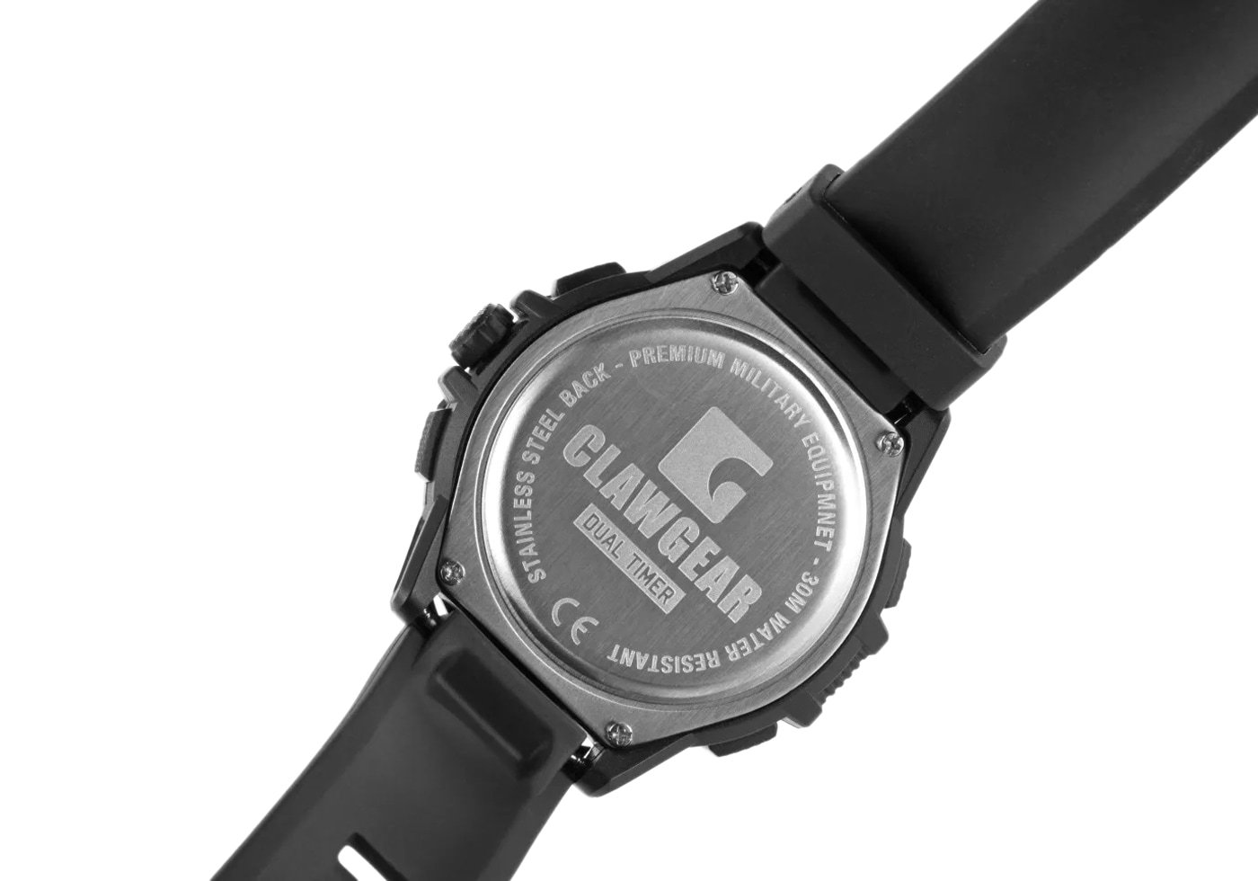 Clawgear Dual Timer Watch - Black