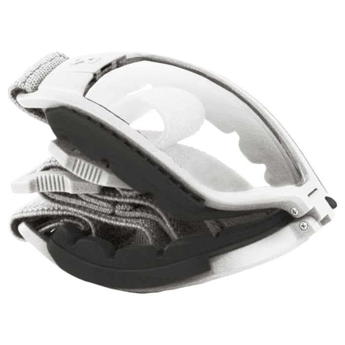 Wiley X Lynx Clear/Grey Tactical Goggles - Arctic White