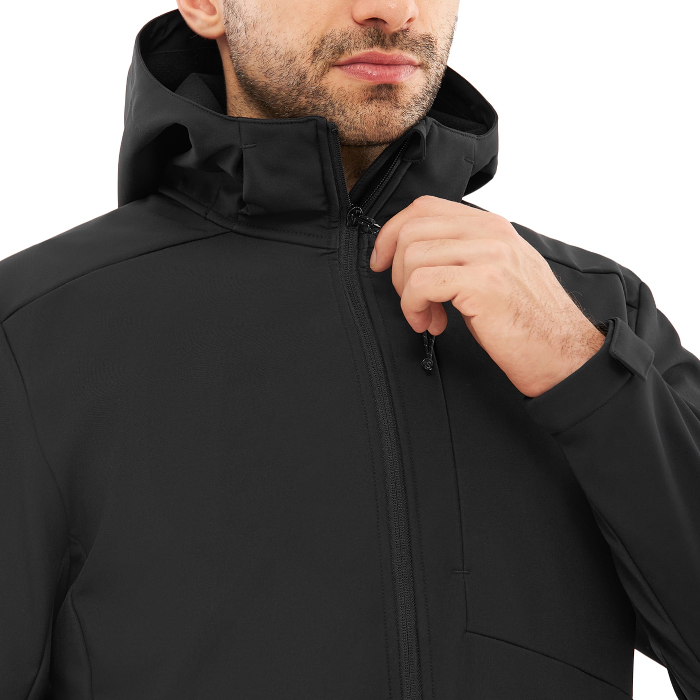 Viking Kerns Man Softshell Jacket - Black