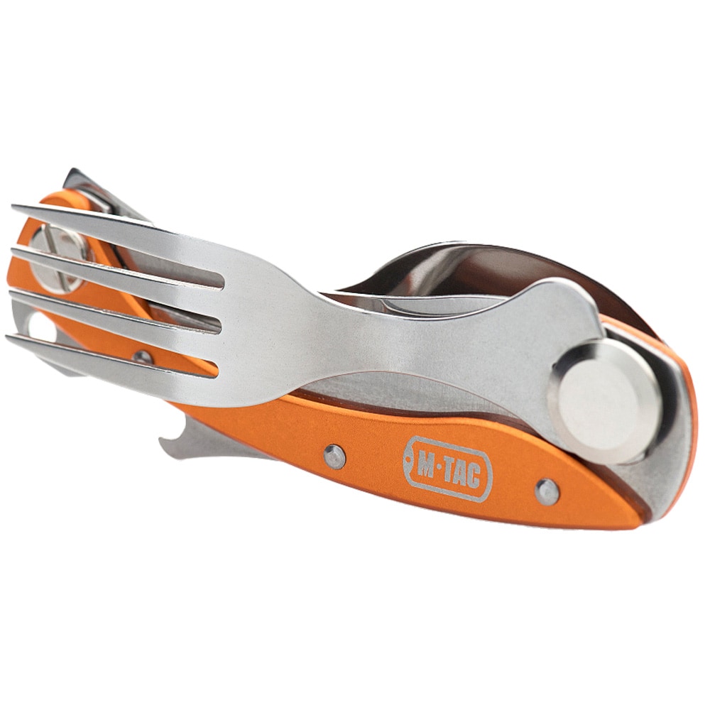 M-Tac Folding Eating Utensils - Orange