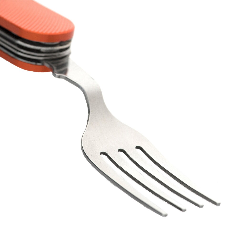 M-Tac Double Folding Eating Utensils - Orange