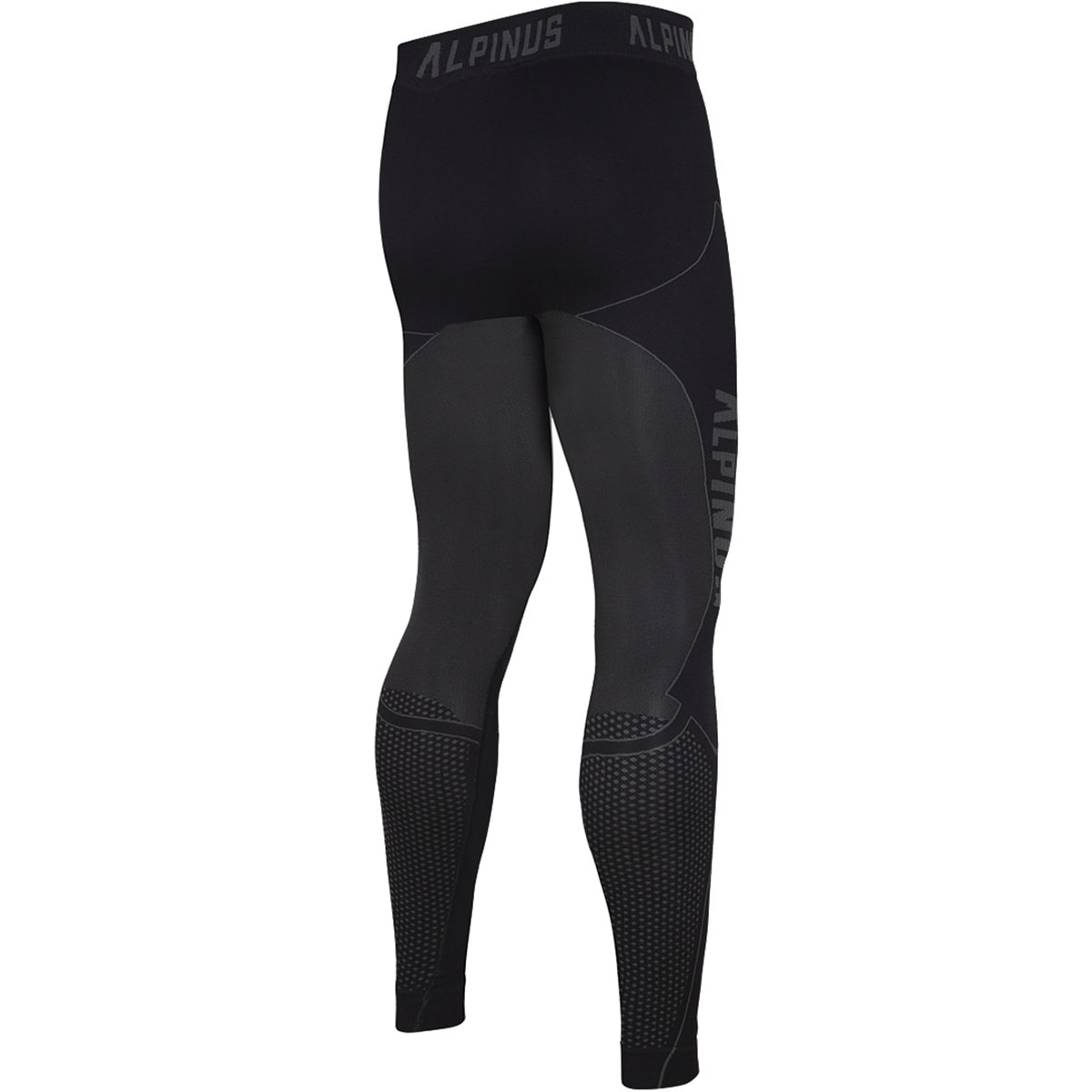 Alpinus Active Base Layer Men's Thermoactive Leggings - Black