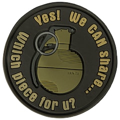 Helikon We Can Share PVC Patch - U.S. Brown