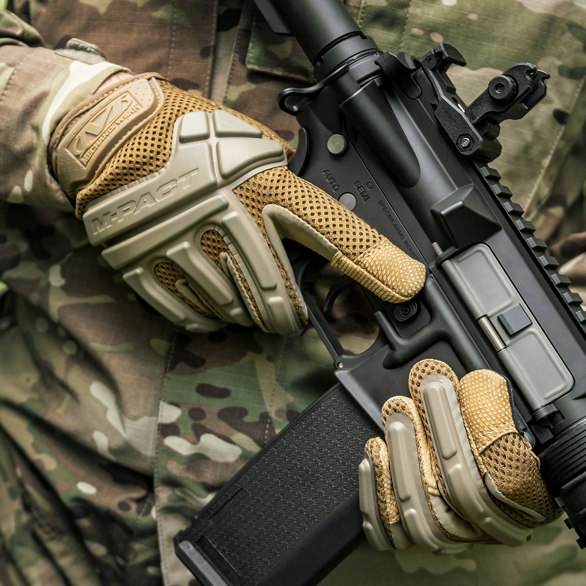 Mechanix Wear Arid M-Pact Tactical Gloves Coyote 