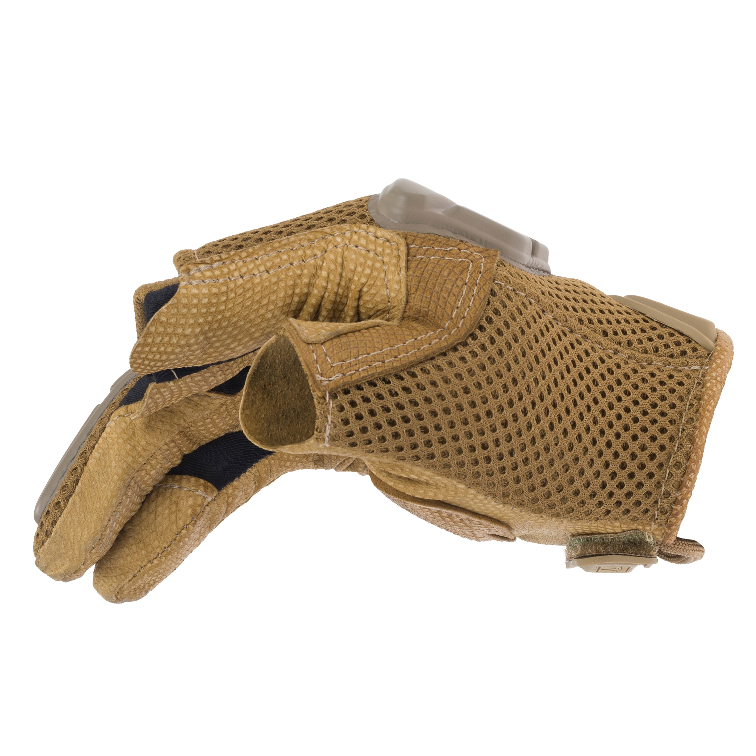 Mechanix Wear M-Pact Partial Finger Tactical Gloves Coyote 