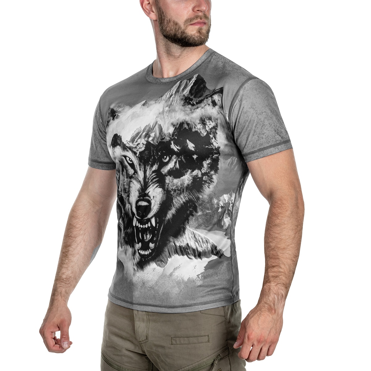 Haasta Wilk Thermal T-shirt - Gray