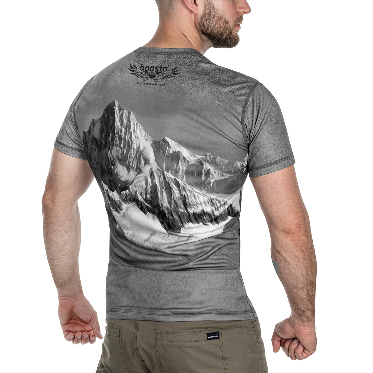 Haasta Wilk Thermal T-shirt - Gray