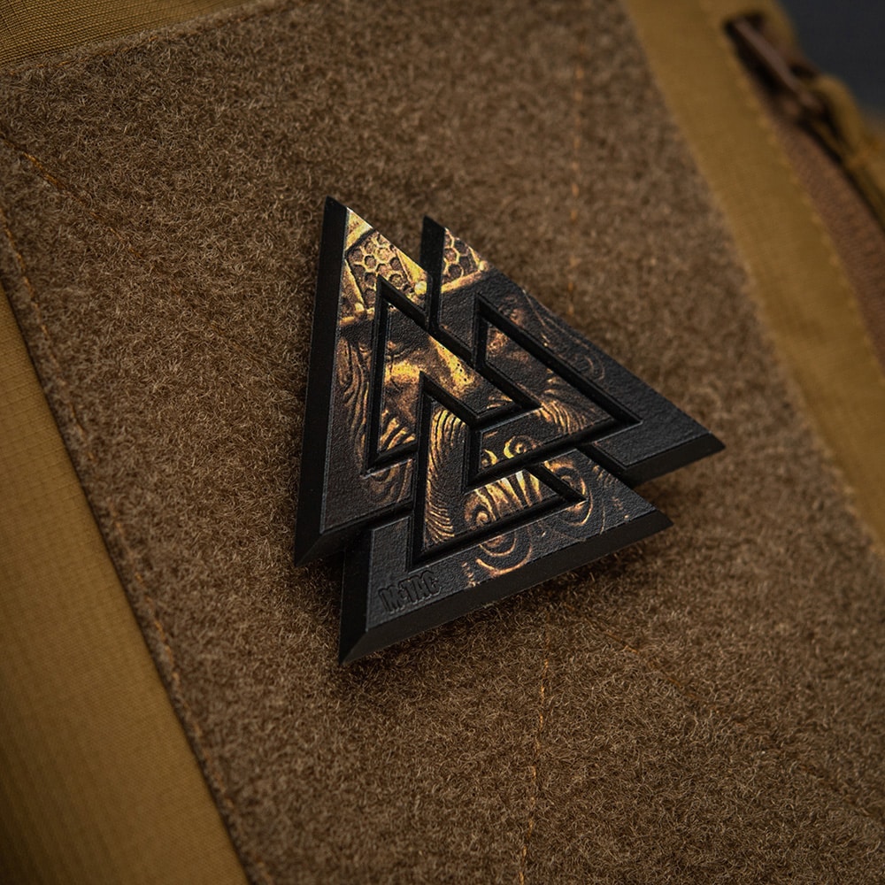 M-Tac Valknut 3D PVC Black / Coyote Patch