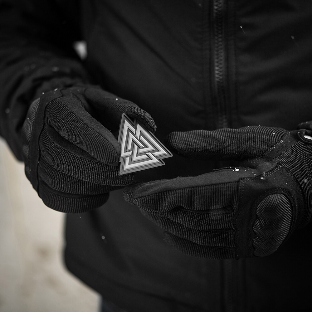 M-Tac Valknut PVC Black / Gray Patch