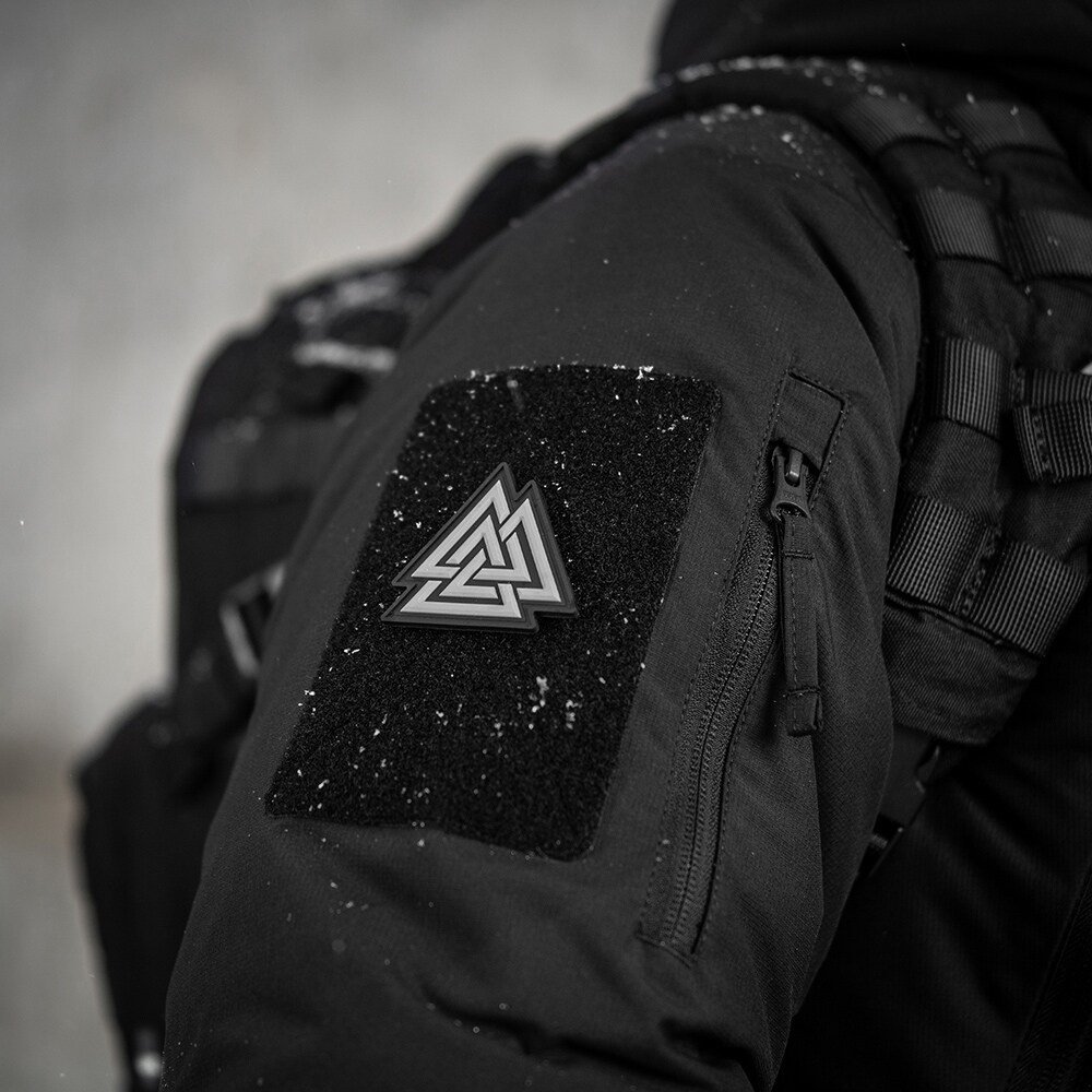 M-Tac Valknut PVC Black / Gray Patch