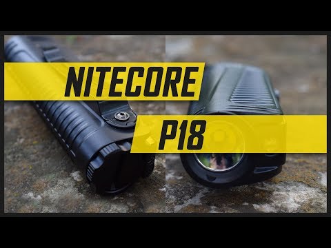 Nitecore P18 torch - 1800 lumens