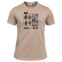 Pentagon Ageron "Build Your Gear" T-Shirt - Khaki
