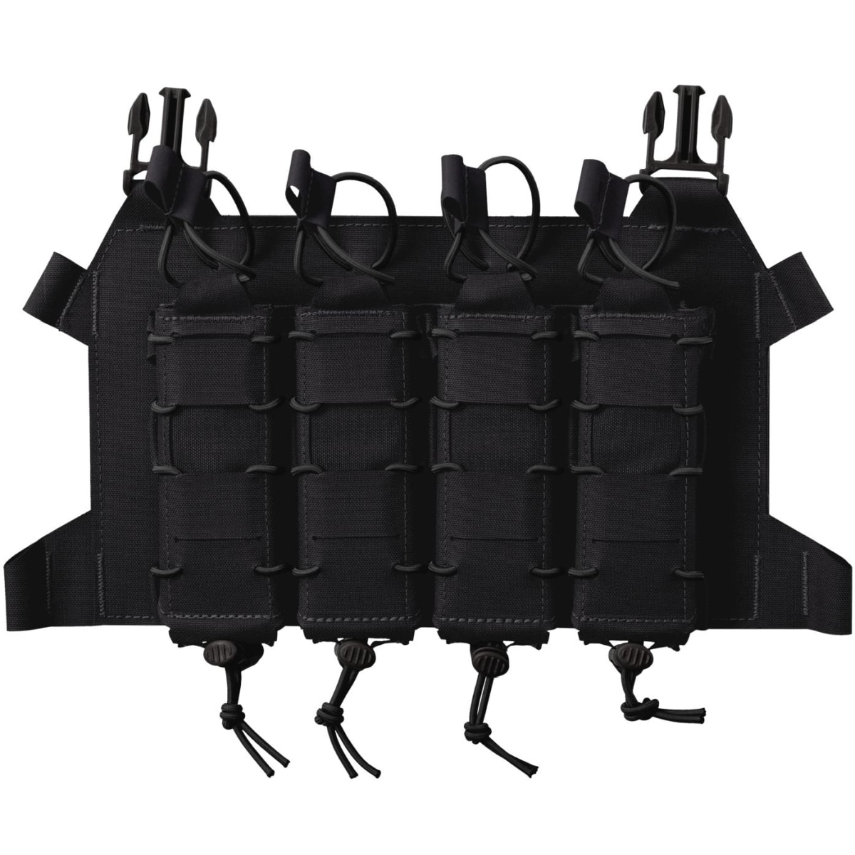 Direct Action Skeletonized Quad SMG Flap Pouch - Black