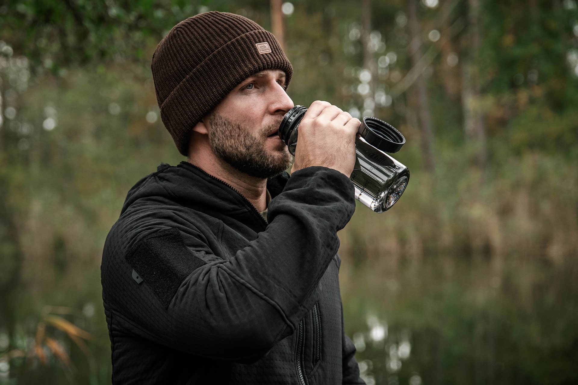 Helikon Outdoor Bottle 700 ml - Smoked