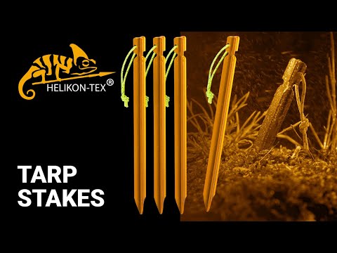 Helikon tarp pegs green - 4 pcs.