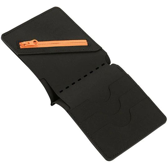 M-Tac Slim Elite Gen. II Wallet - Black / Orange