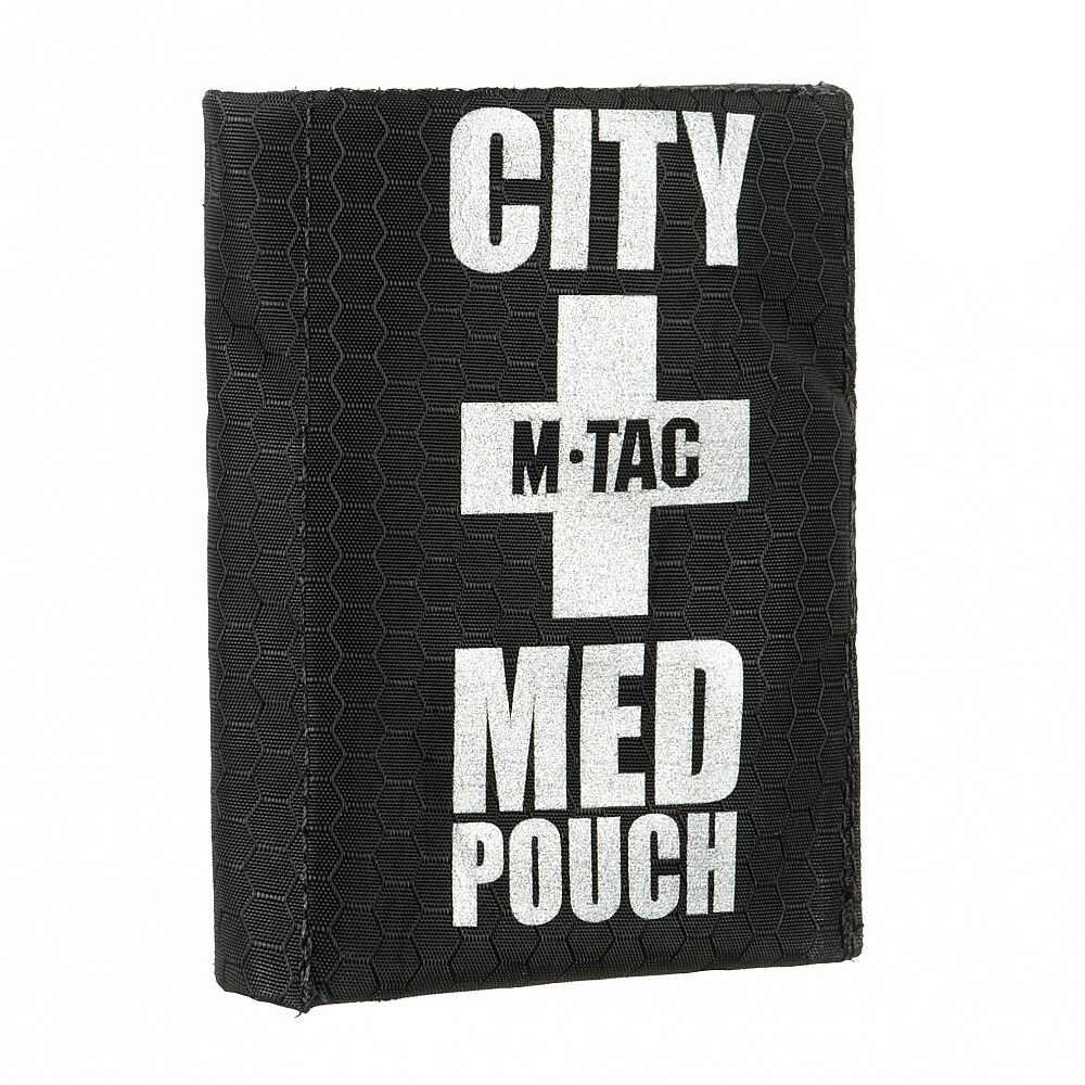 M-Tac City Med Pouch Hex Black