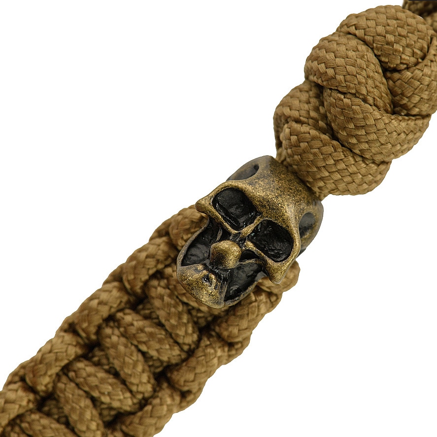  M-Tac Loopy Snake Skull Pendant - Coyote