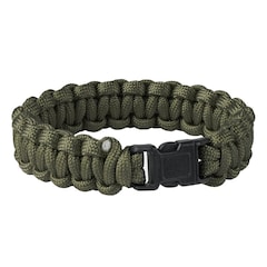 Helikon Paracord Survival Bracelet with buckle - Olive Green