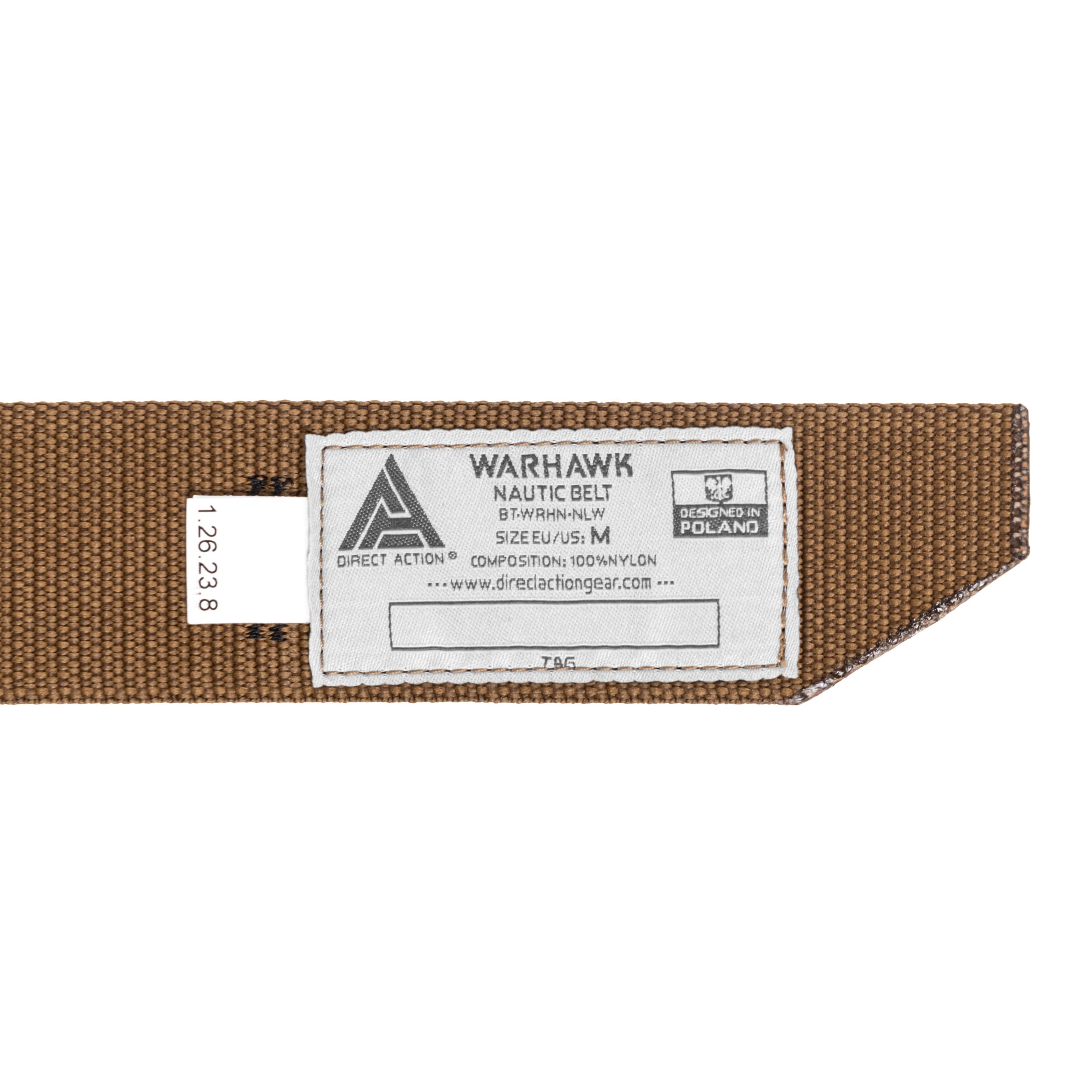 Direct Action Warhawk Nautic Tactical Belt - Coyote Brown